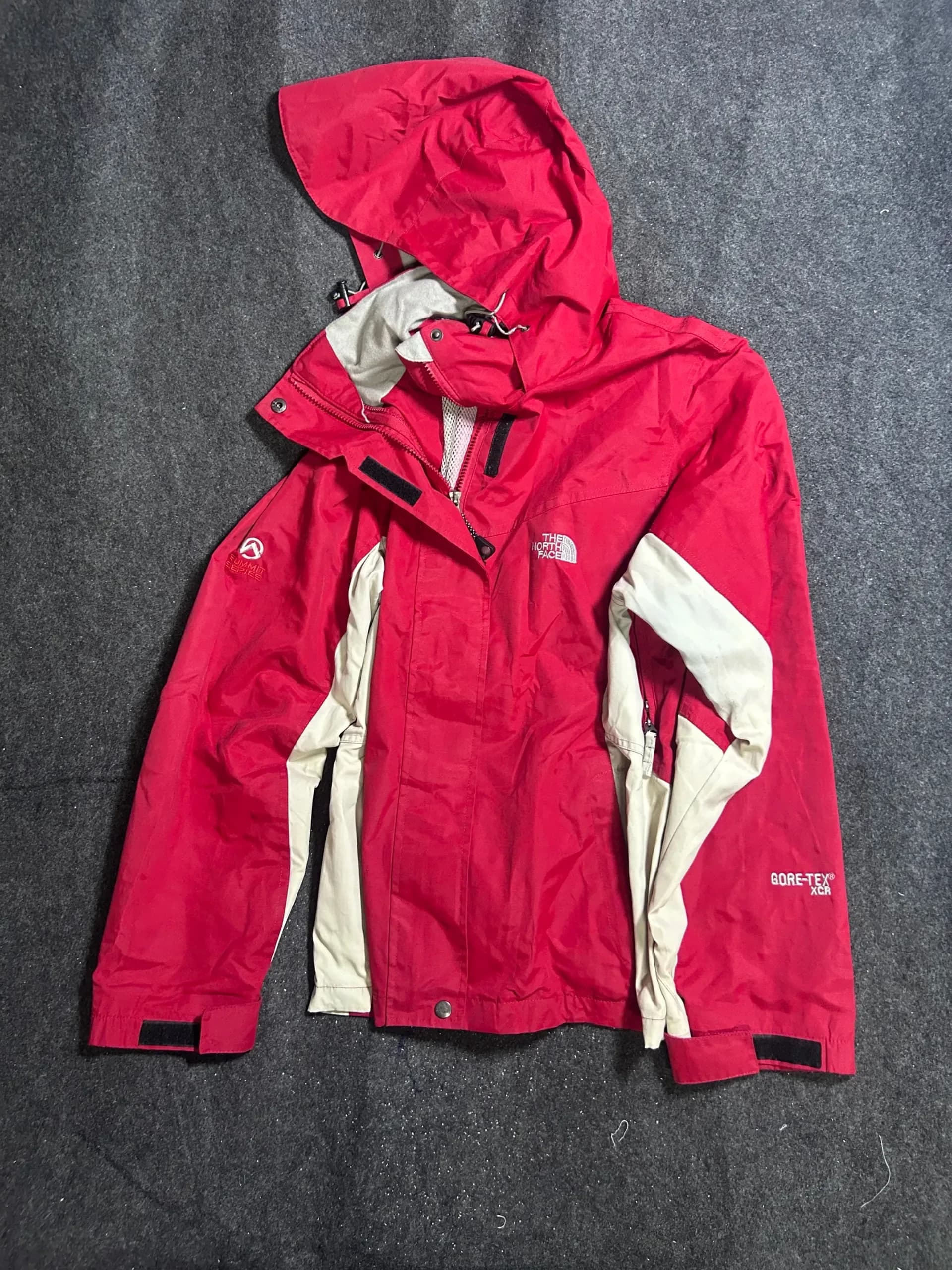 The North Face GORE-TEX Red Jacket front view
