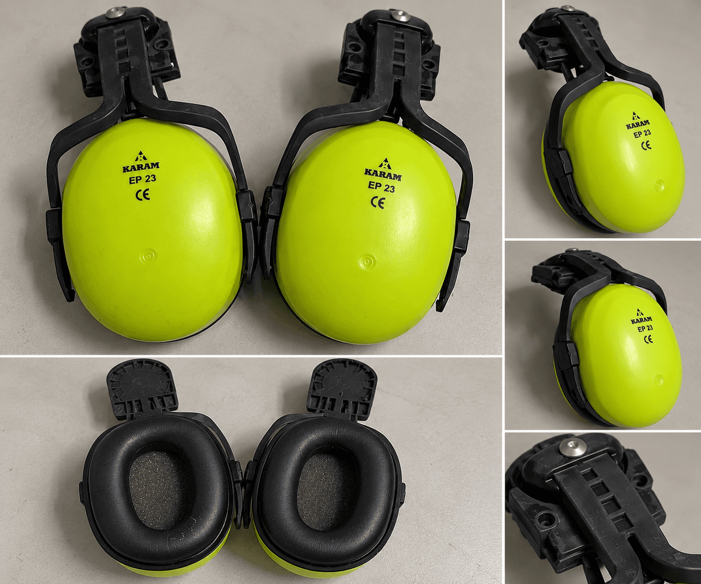 KARAM EP 23 Safety Ear Muffs – Adjustable Hearing Protection Earmuffs