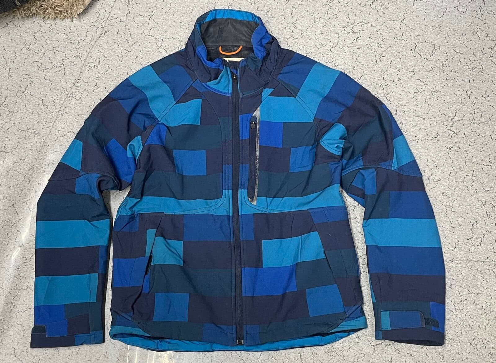 Blue Jacket front view