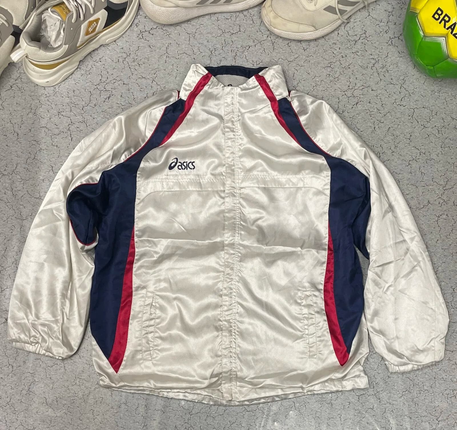 Asics Track Jacket front view