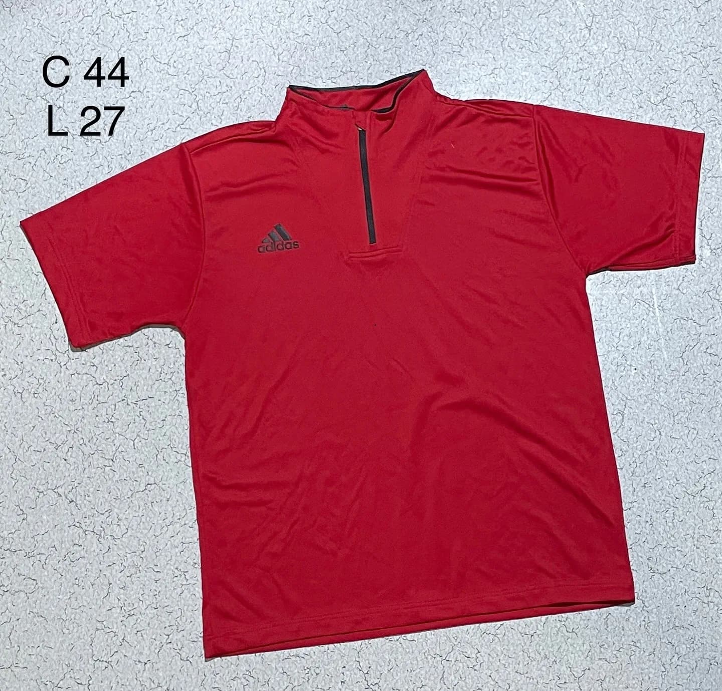 Adidas Red T-Shirt front view