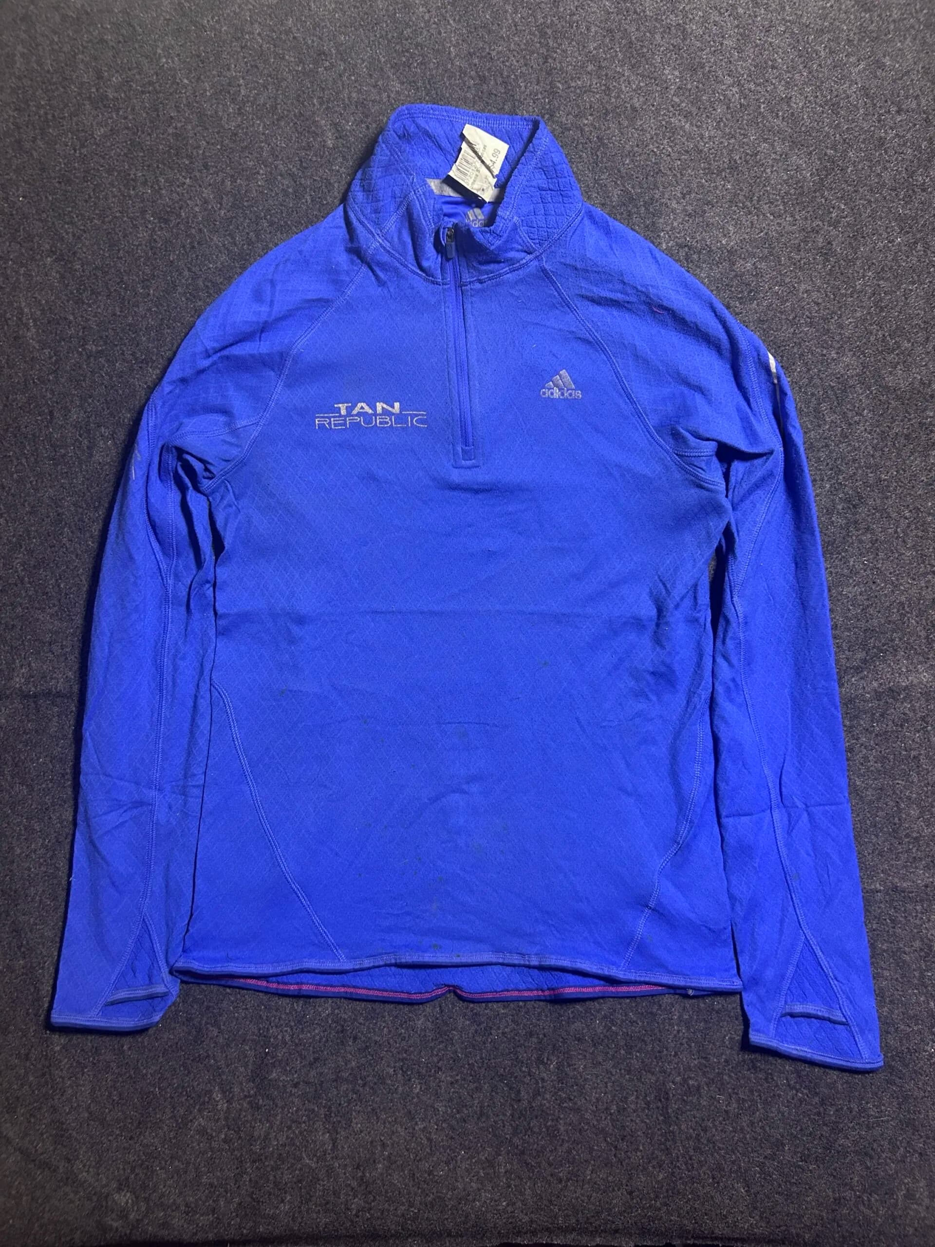 Adidas Blue Sweatshirt front view