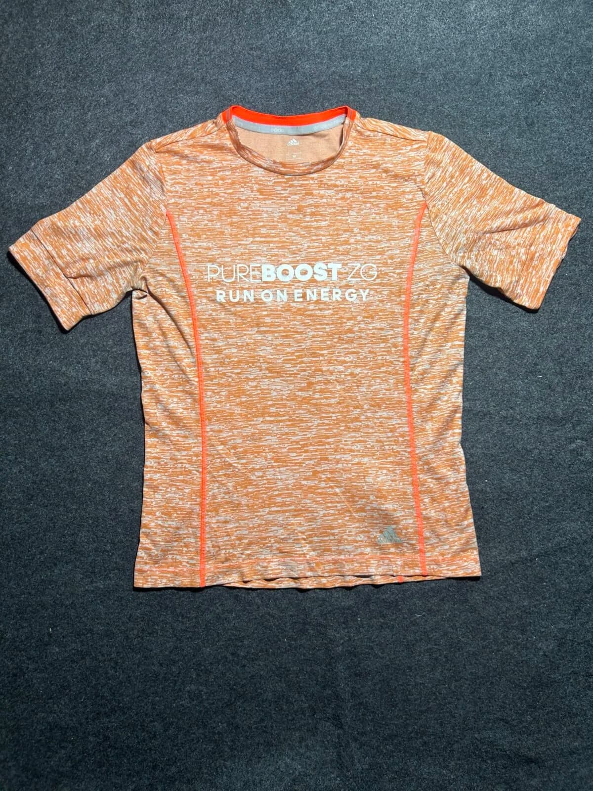 Adidas Orange T-Shirt front view