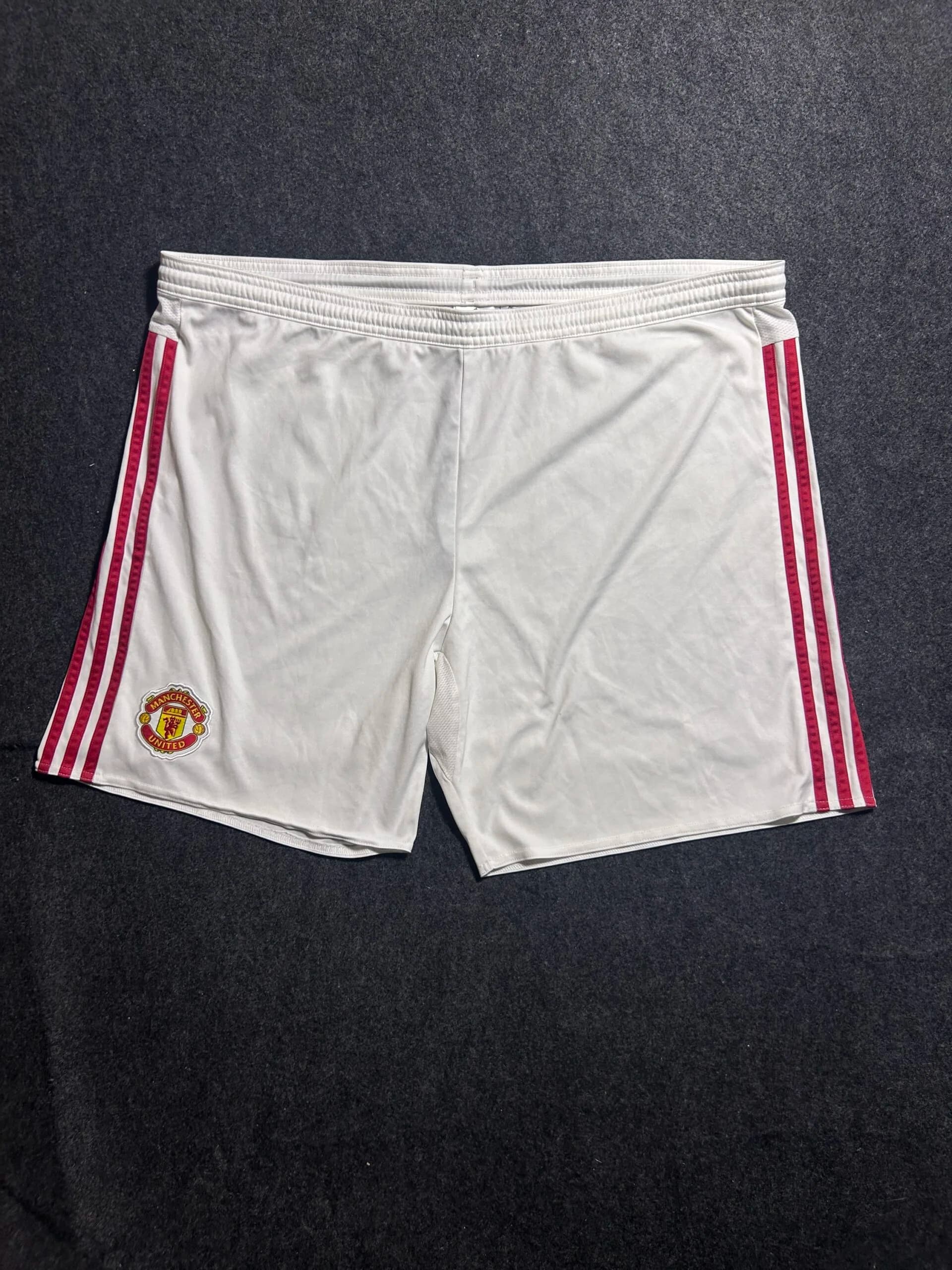 Adidas White Training Shorts front view