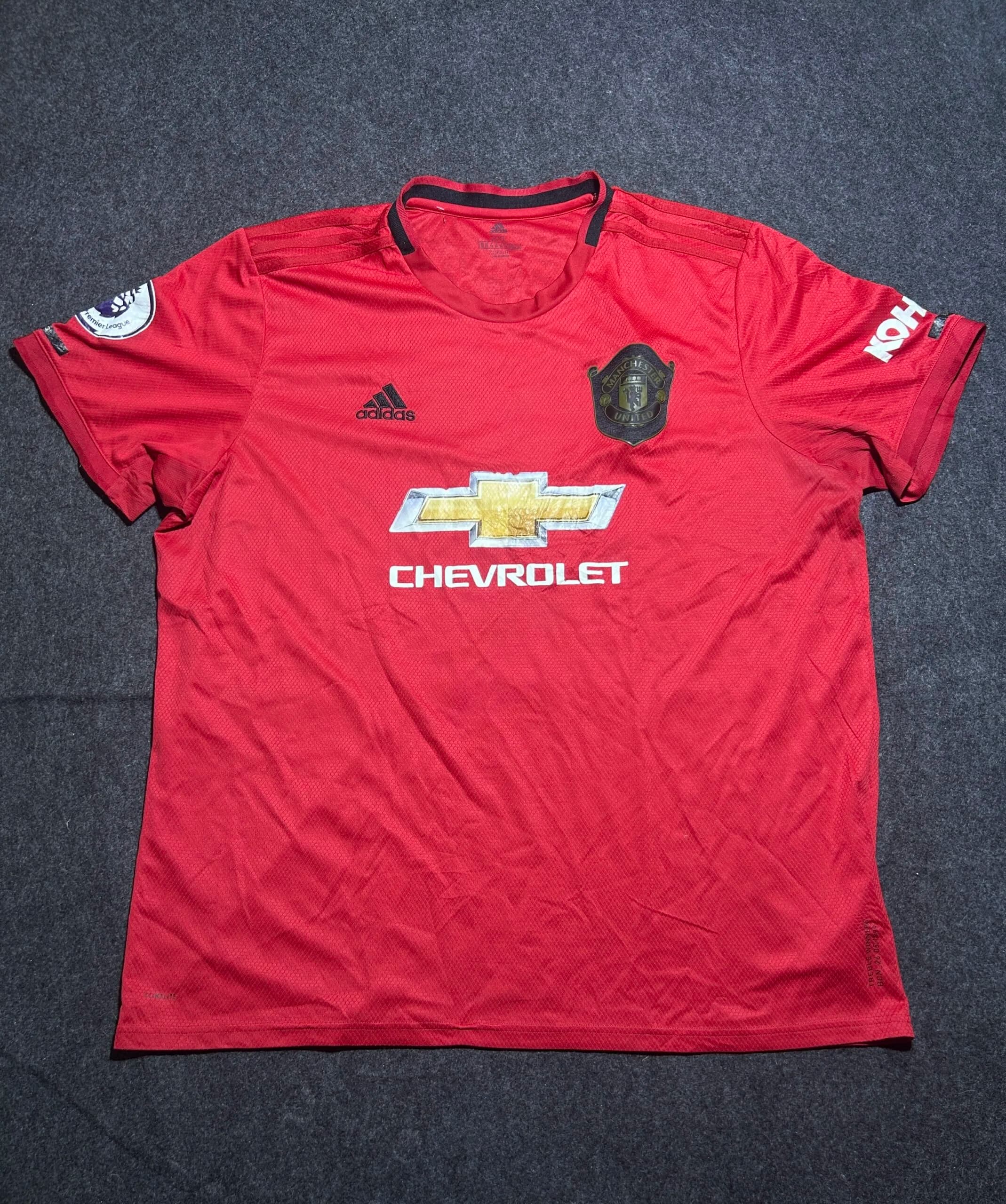 Adidas Red Jersey front view