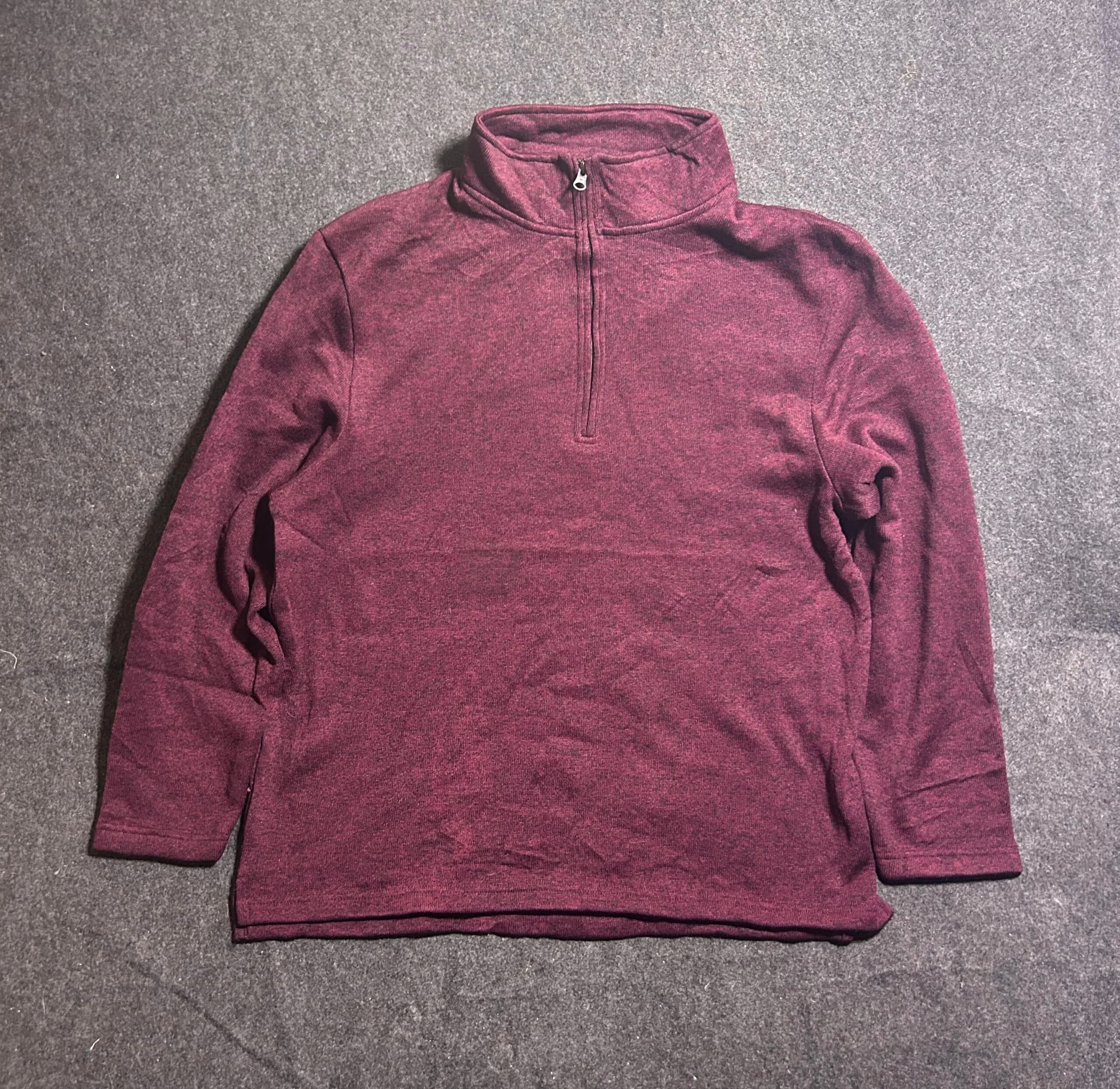 Maroon Sweater front view
