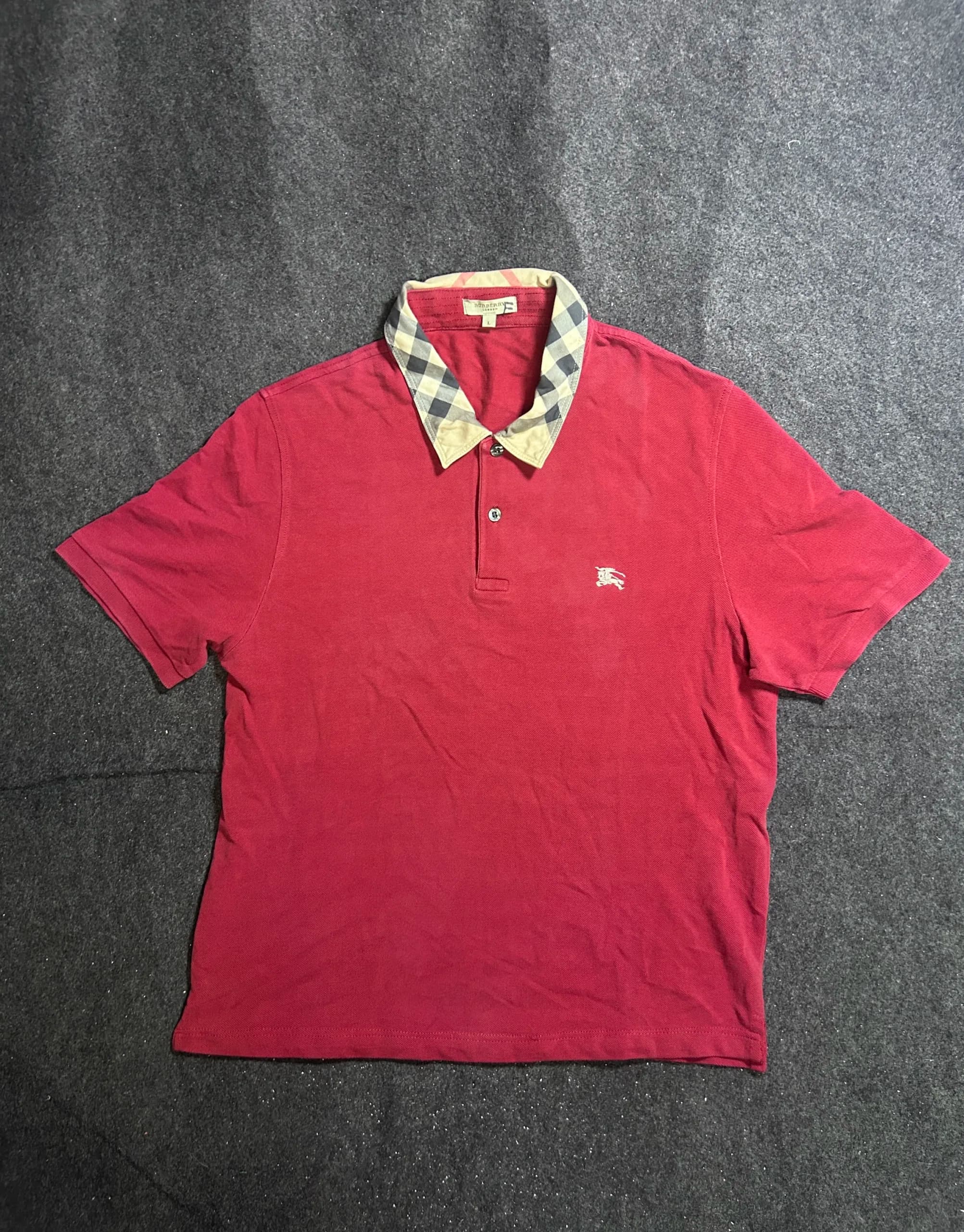 Red Polo Shirt front view