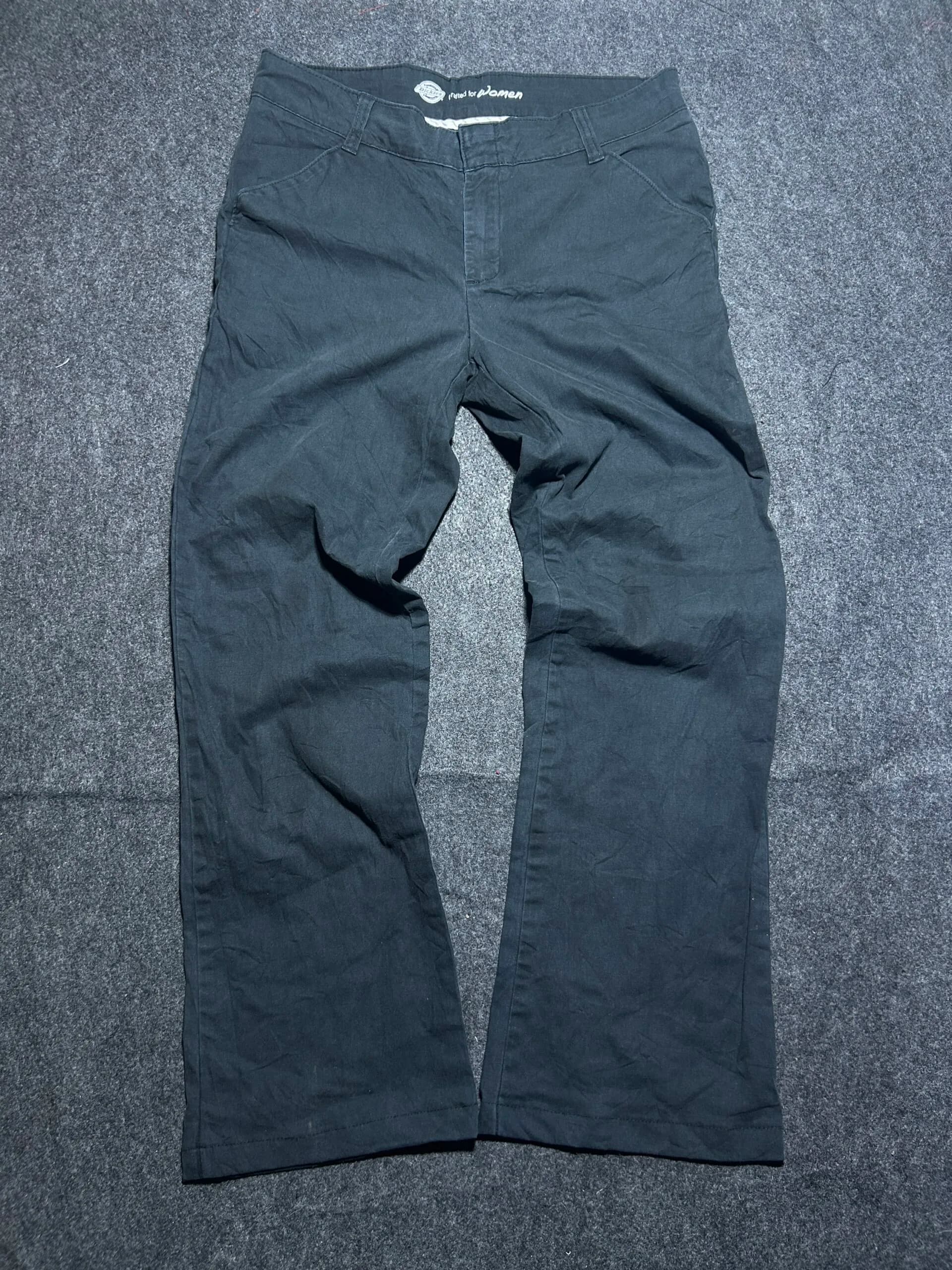 Dickies Black Pants front view