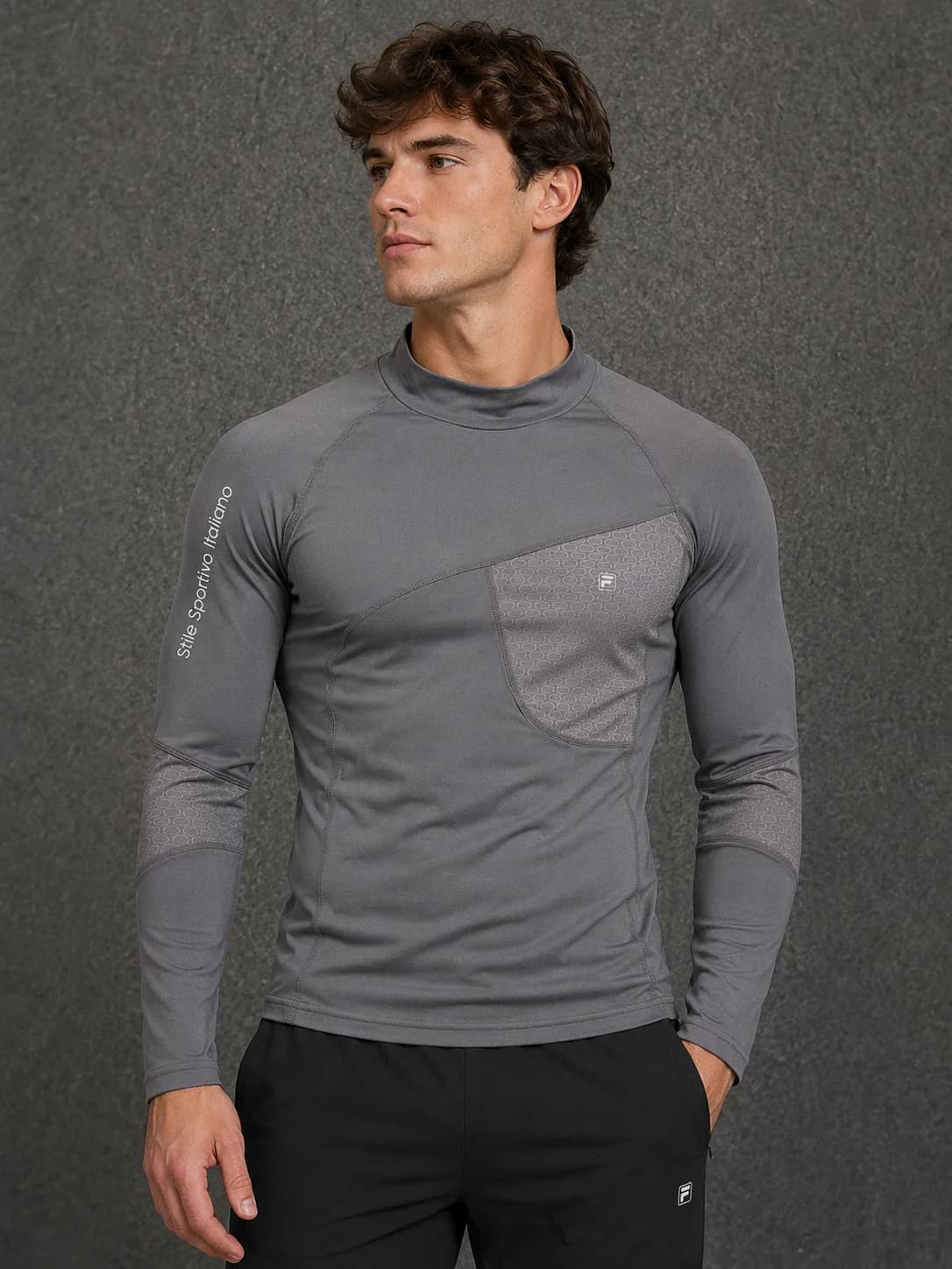 Grey simple front view