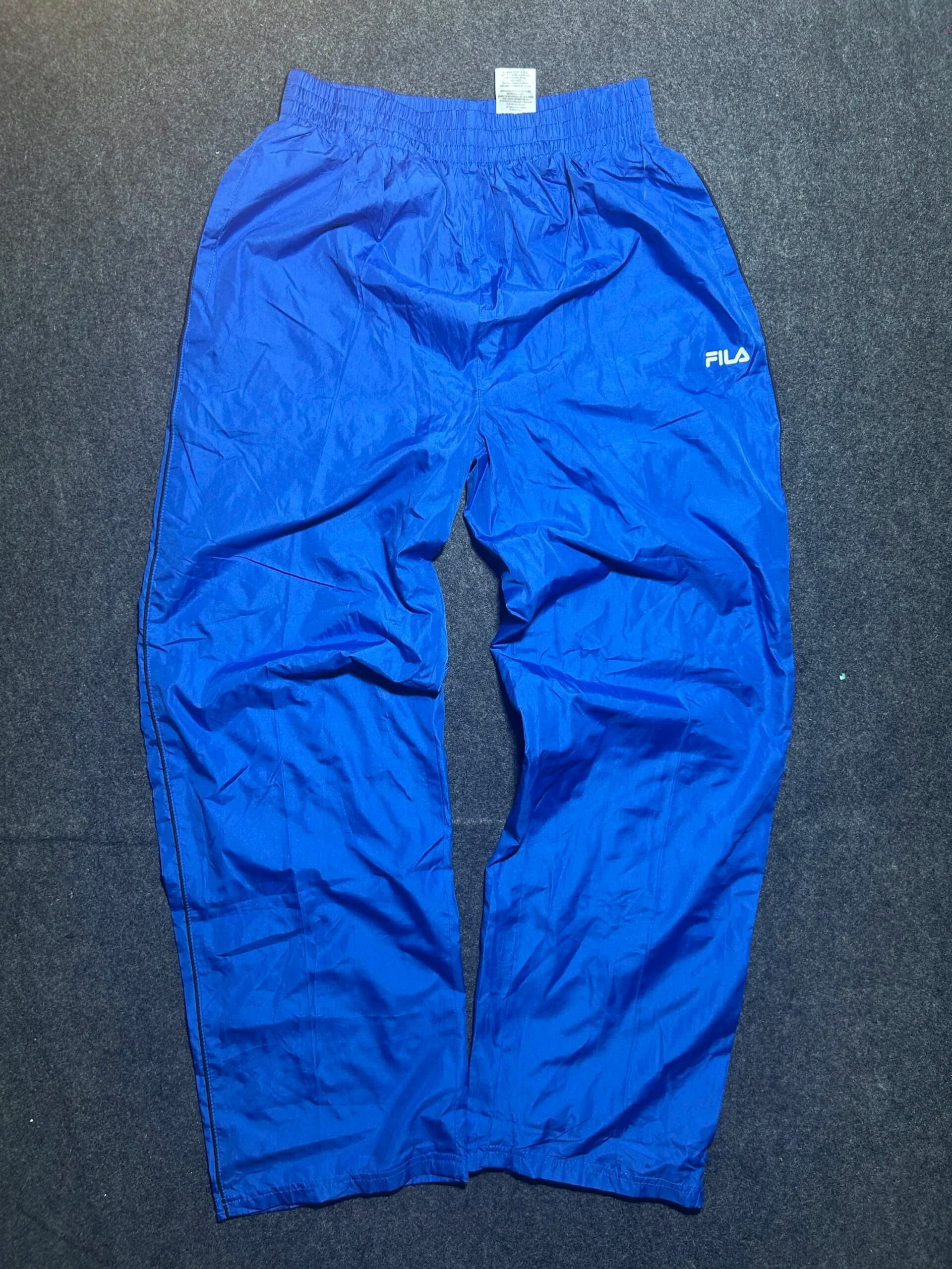 FILA Blue Track Pants front view