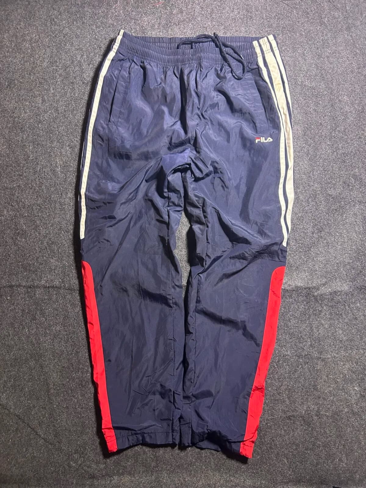 FILA Navy Windbreaker Jacket front view