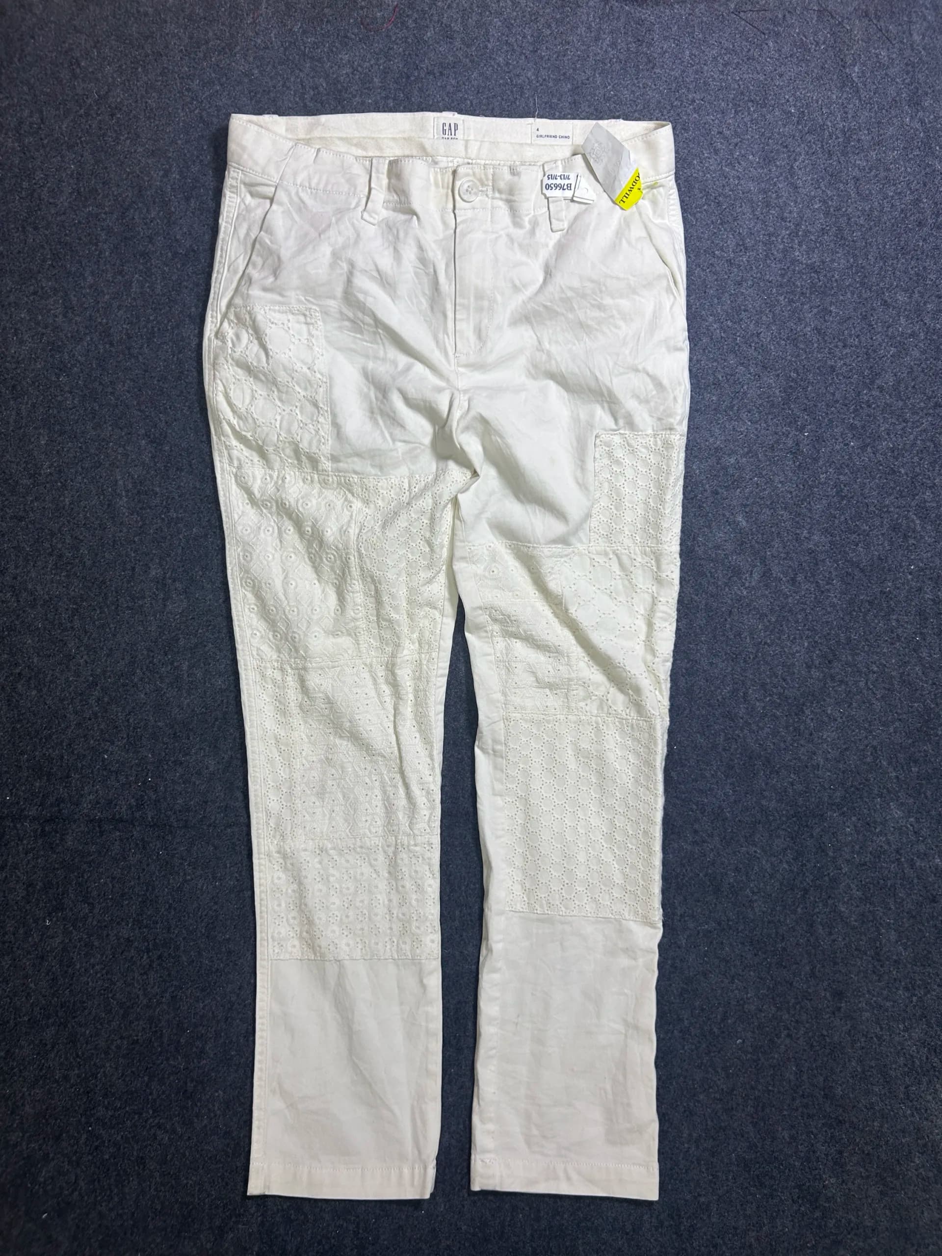 GAP White Chinos front view