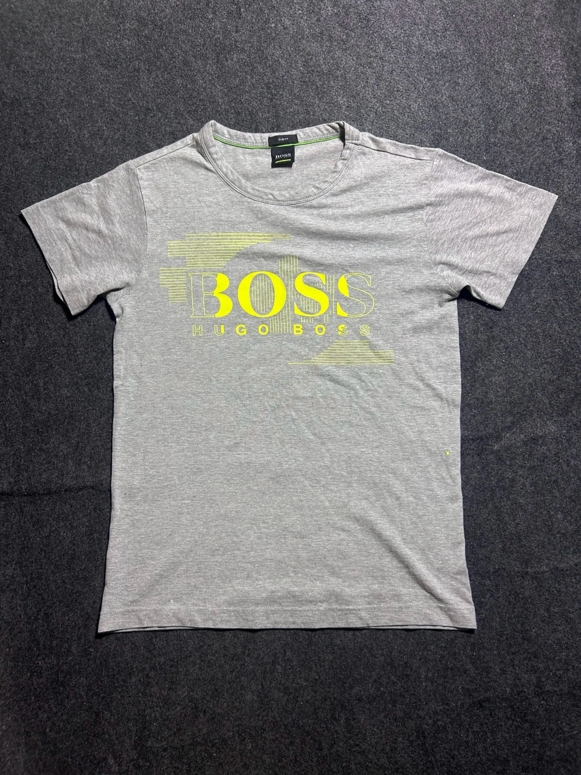 Hugo Boss Grey T-Shirt front view