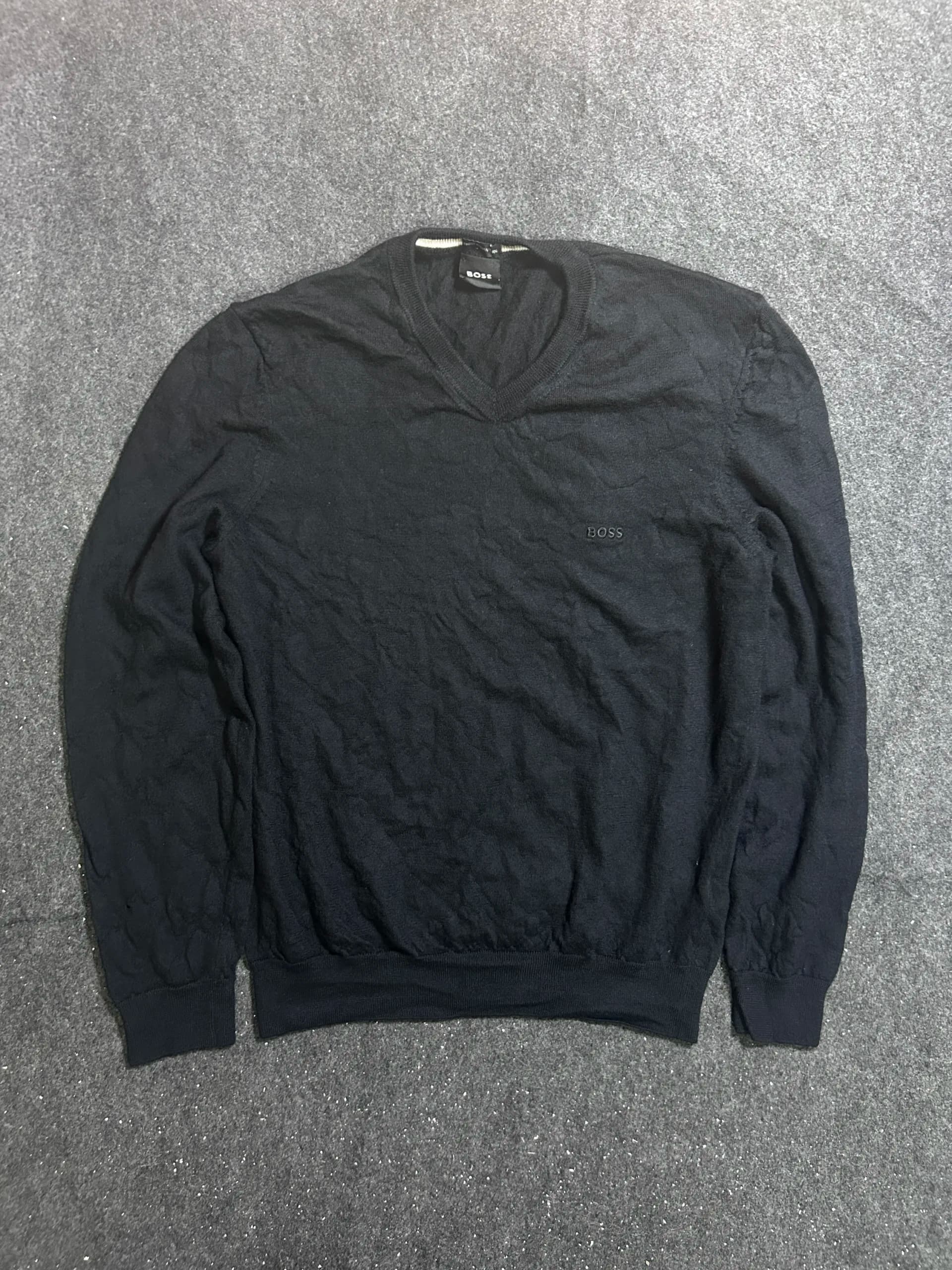 Hugo Boss Black Sweater front view