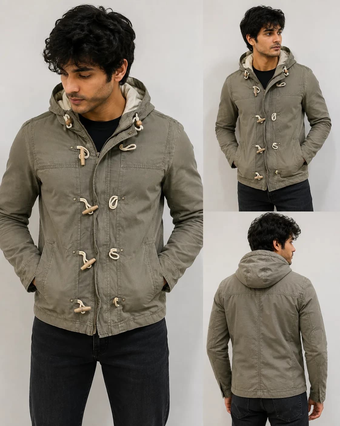 Green Jacket front view