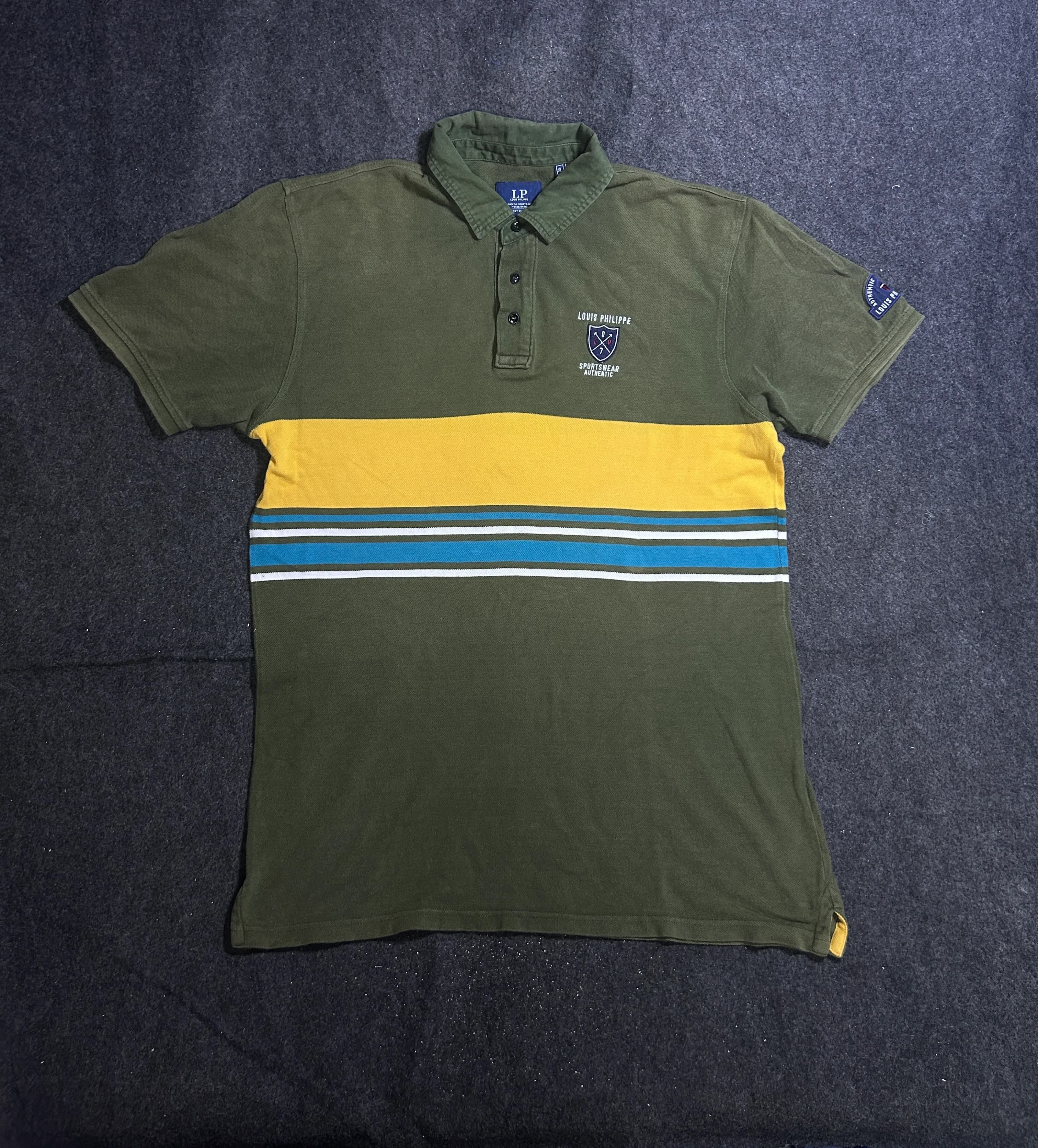 Green Polo Shirt front view