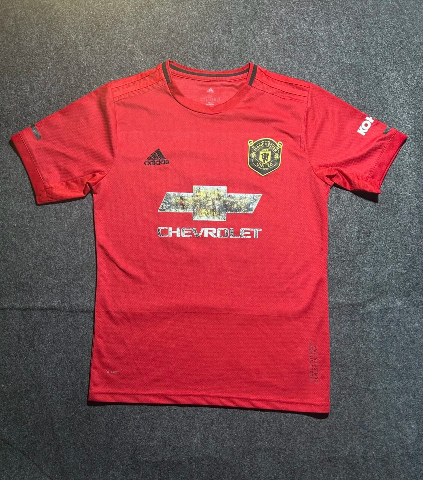 Adidas Red Jersey front view