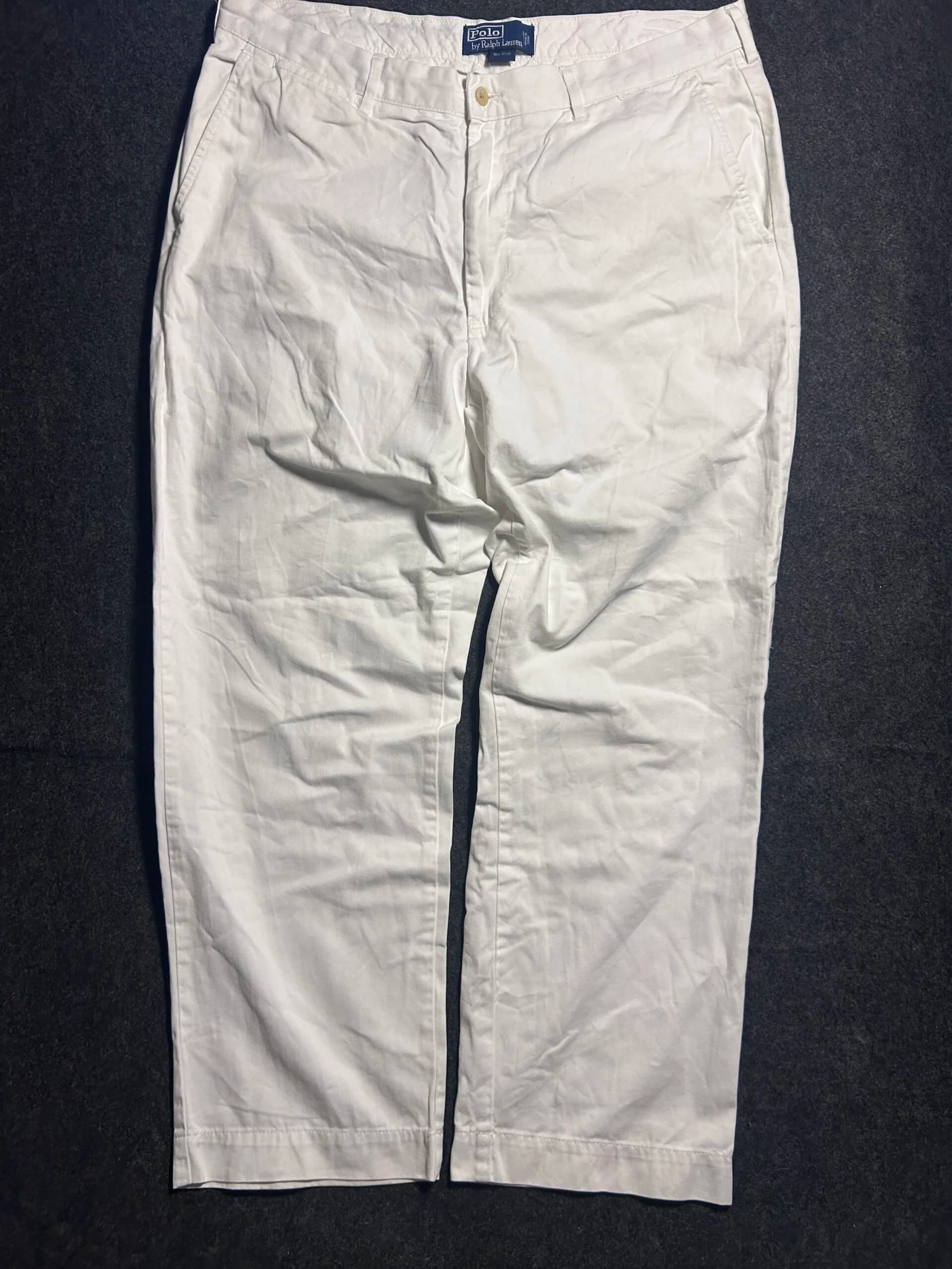 Ralph Lauren White Trousers front view