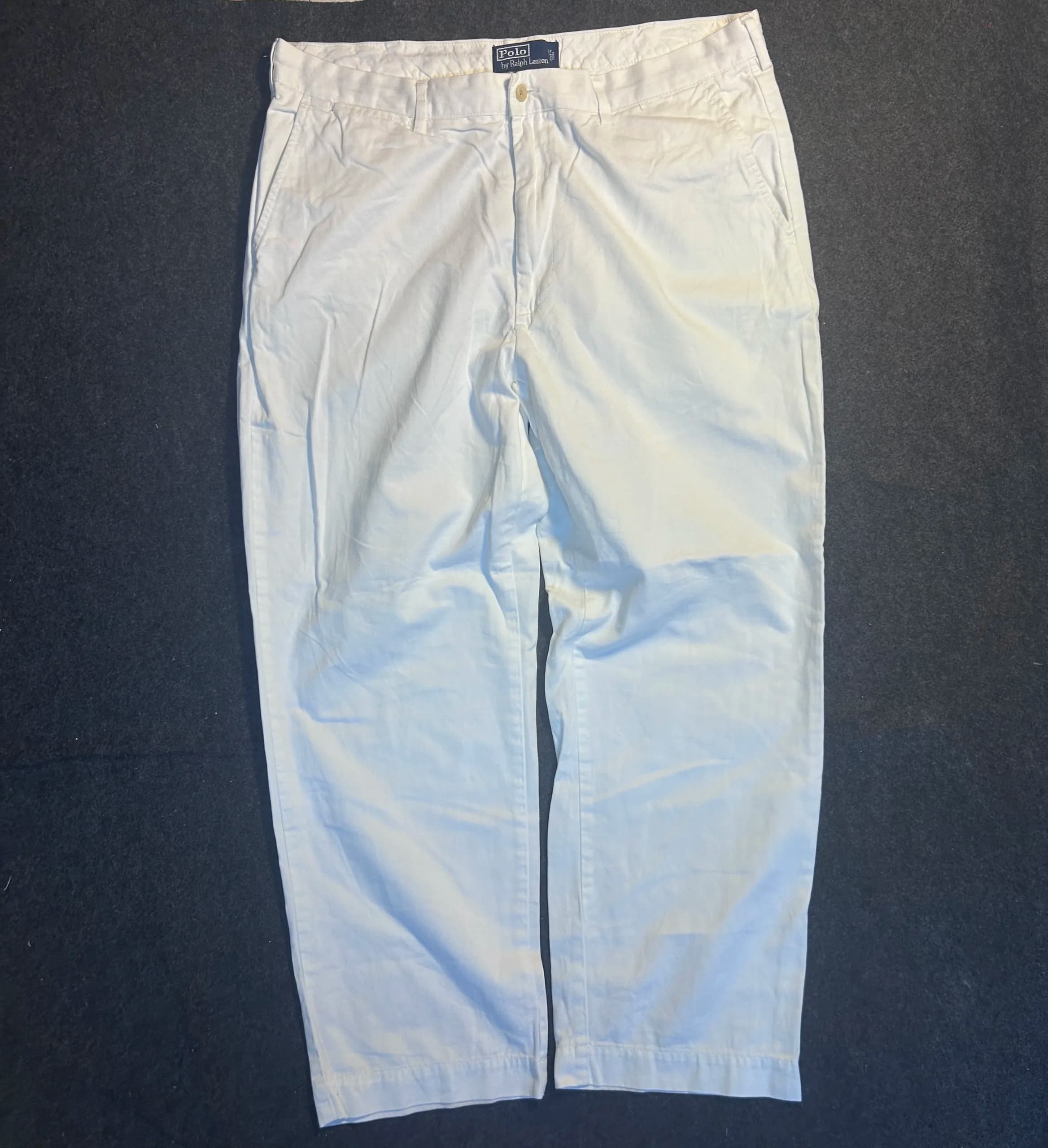 Ralph Lauren White Trousers front view