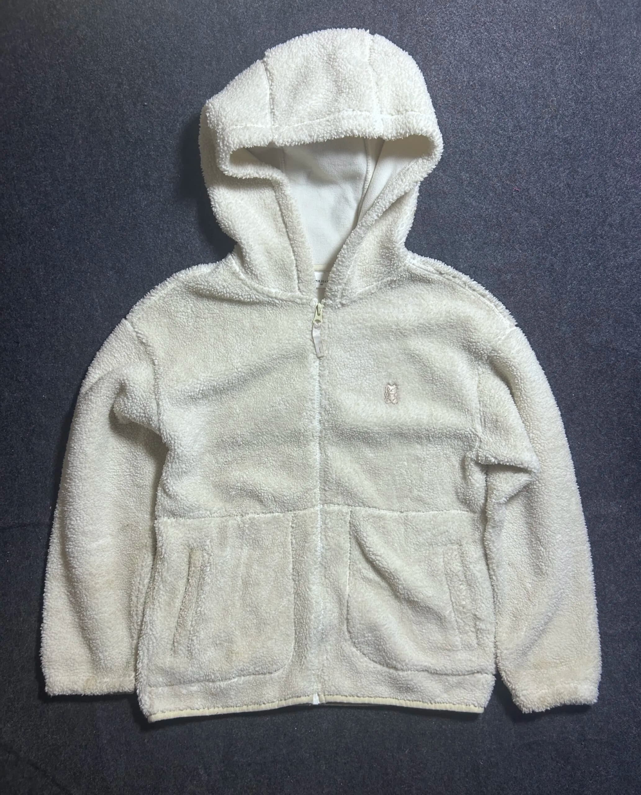 White Hoodie front view