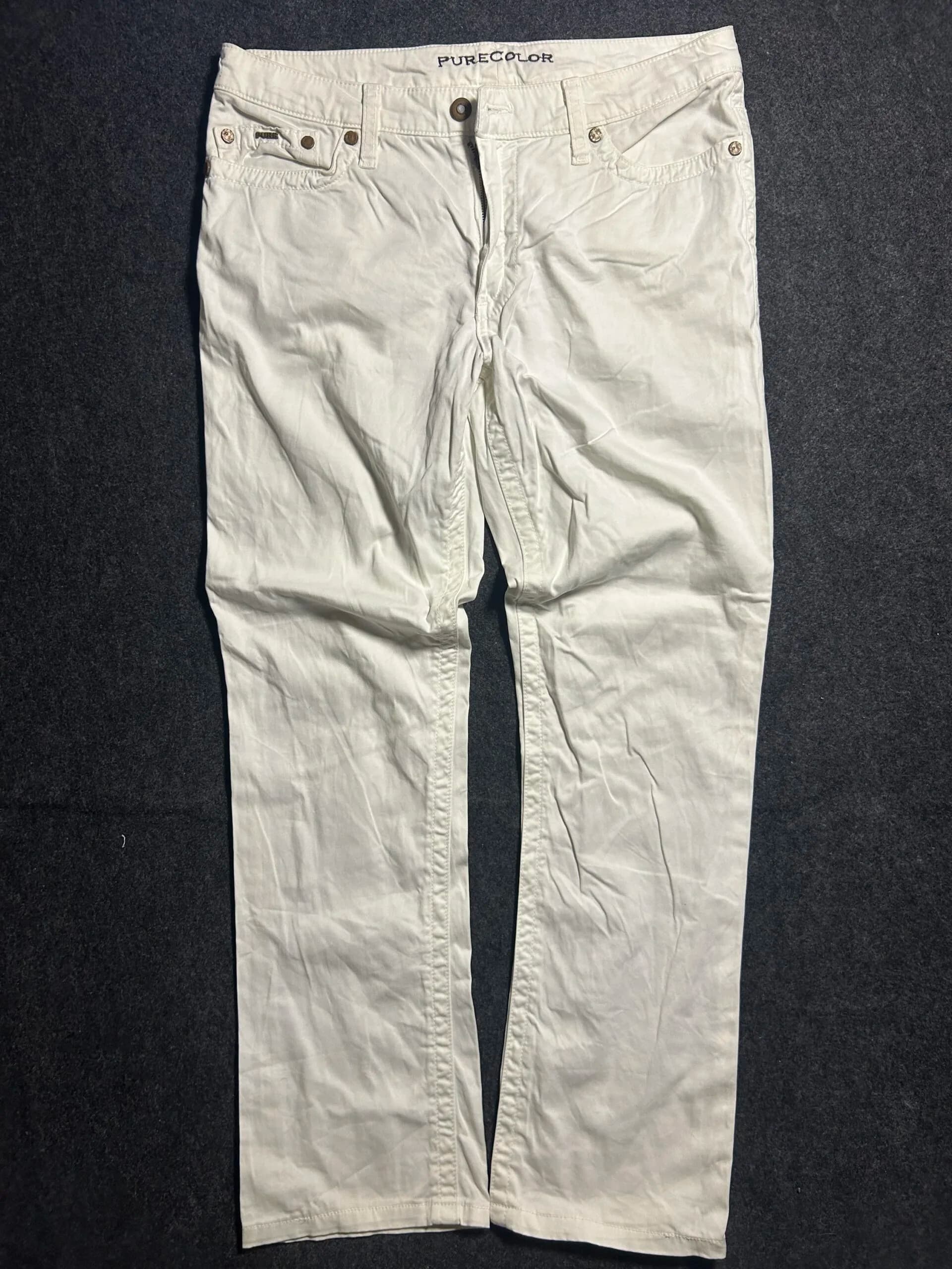 White Trousers front view