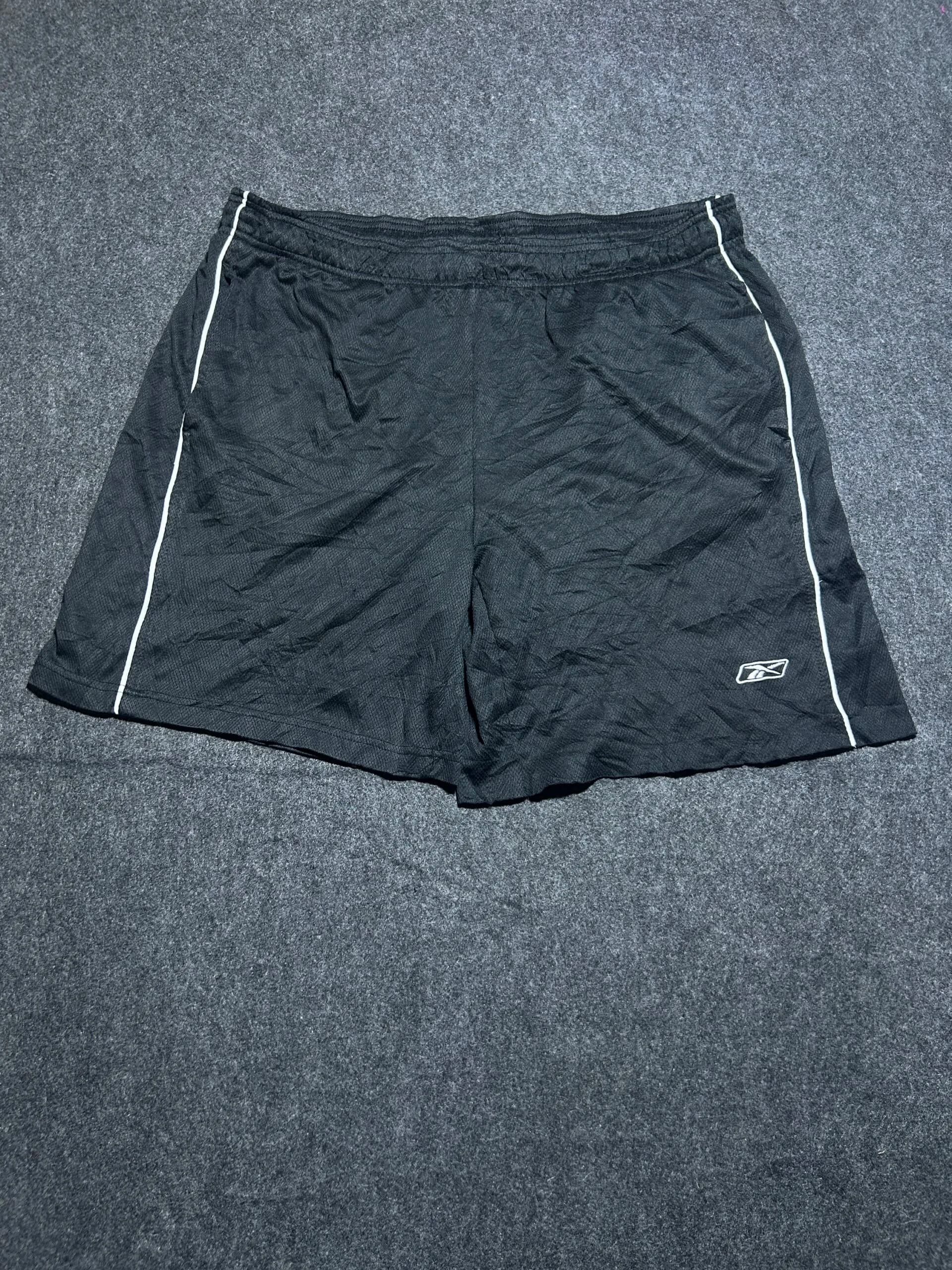 Reebok Black Training Shorts front view