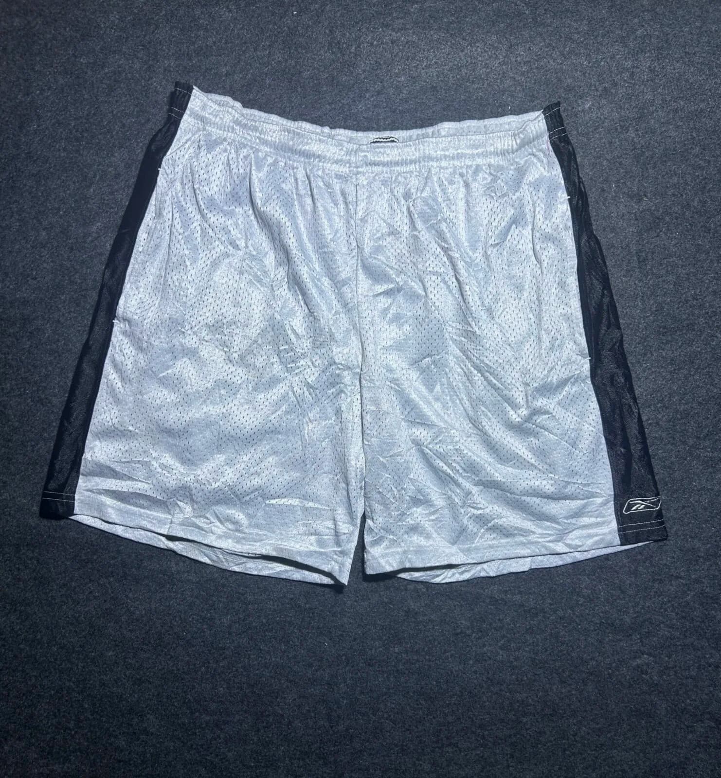 Reebok Grey Training Shorts front view