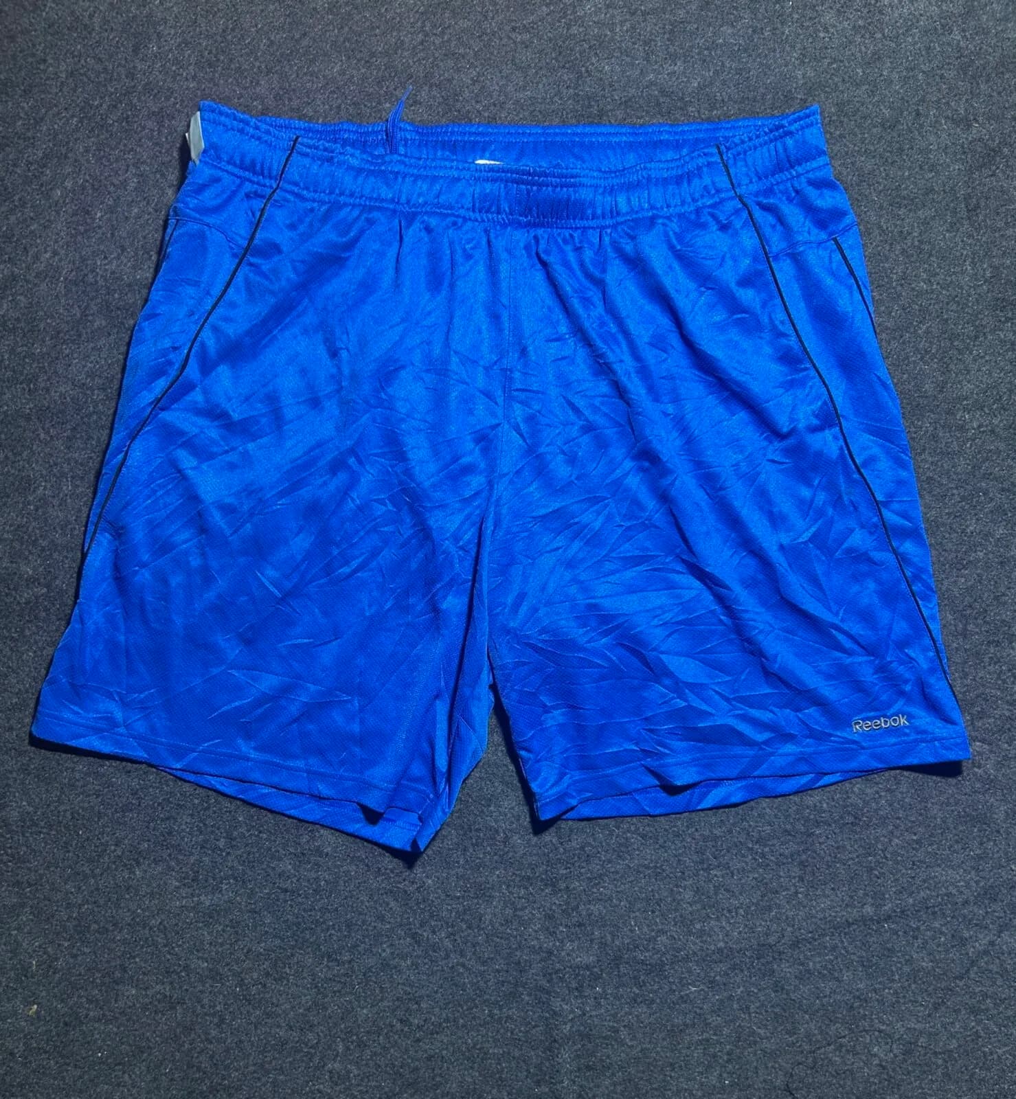 Reebok Blue Training Shorts front view