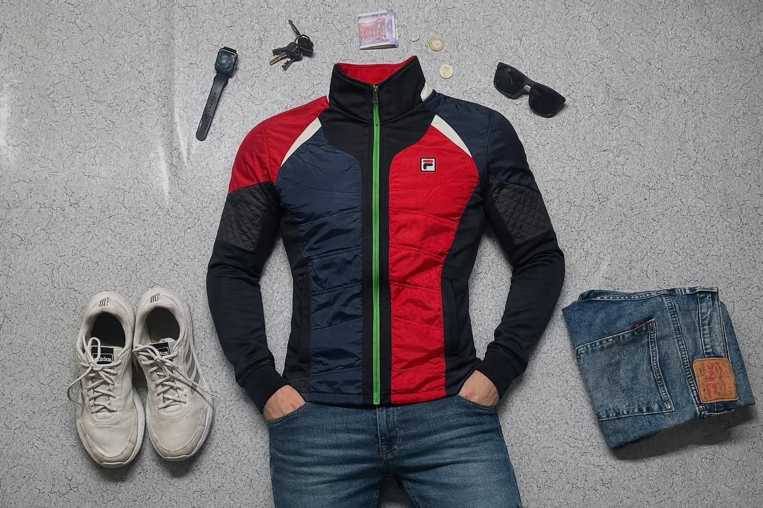 FILA Track Jacket front view