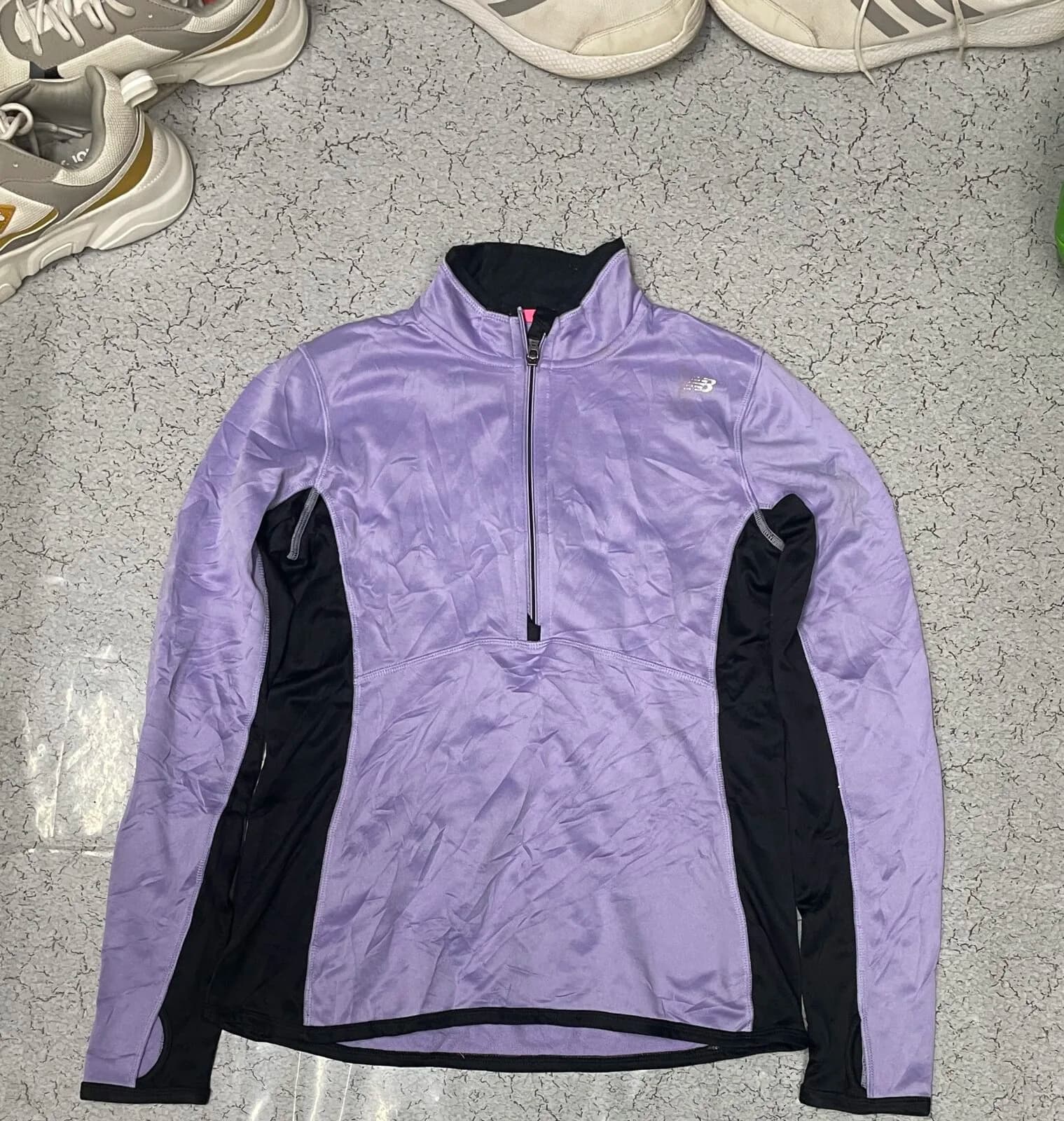 New Balance Purple T-Shirt front view