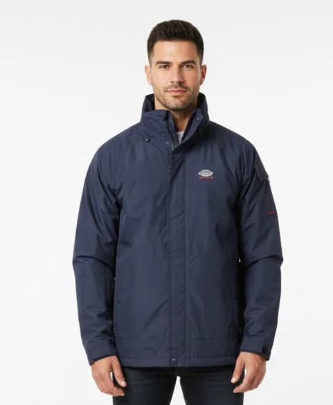 Dickies Blue Jacket front view