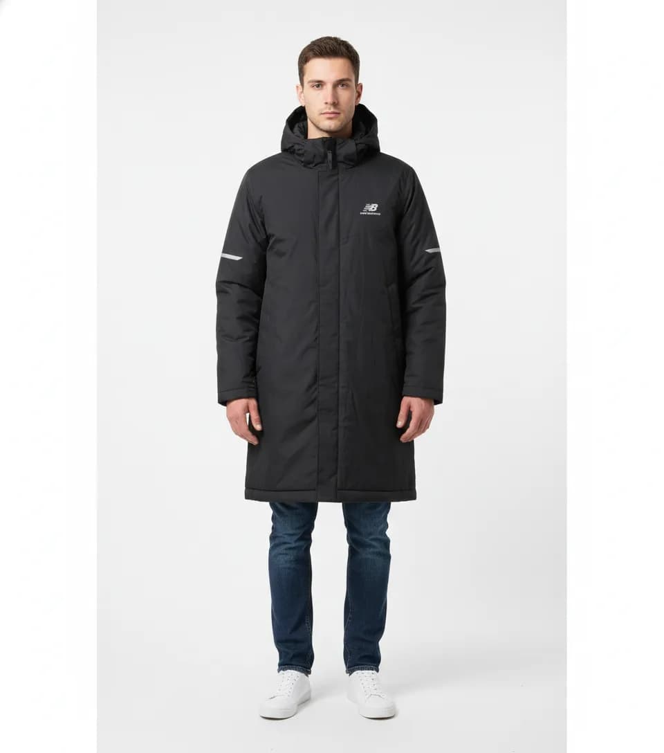 New Balance Black Jacket front view