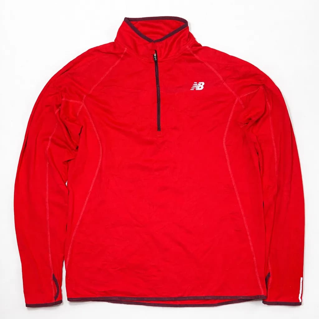 New Balance Red T-Shirt front view