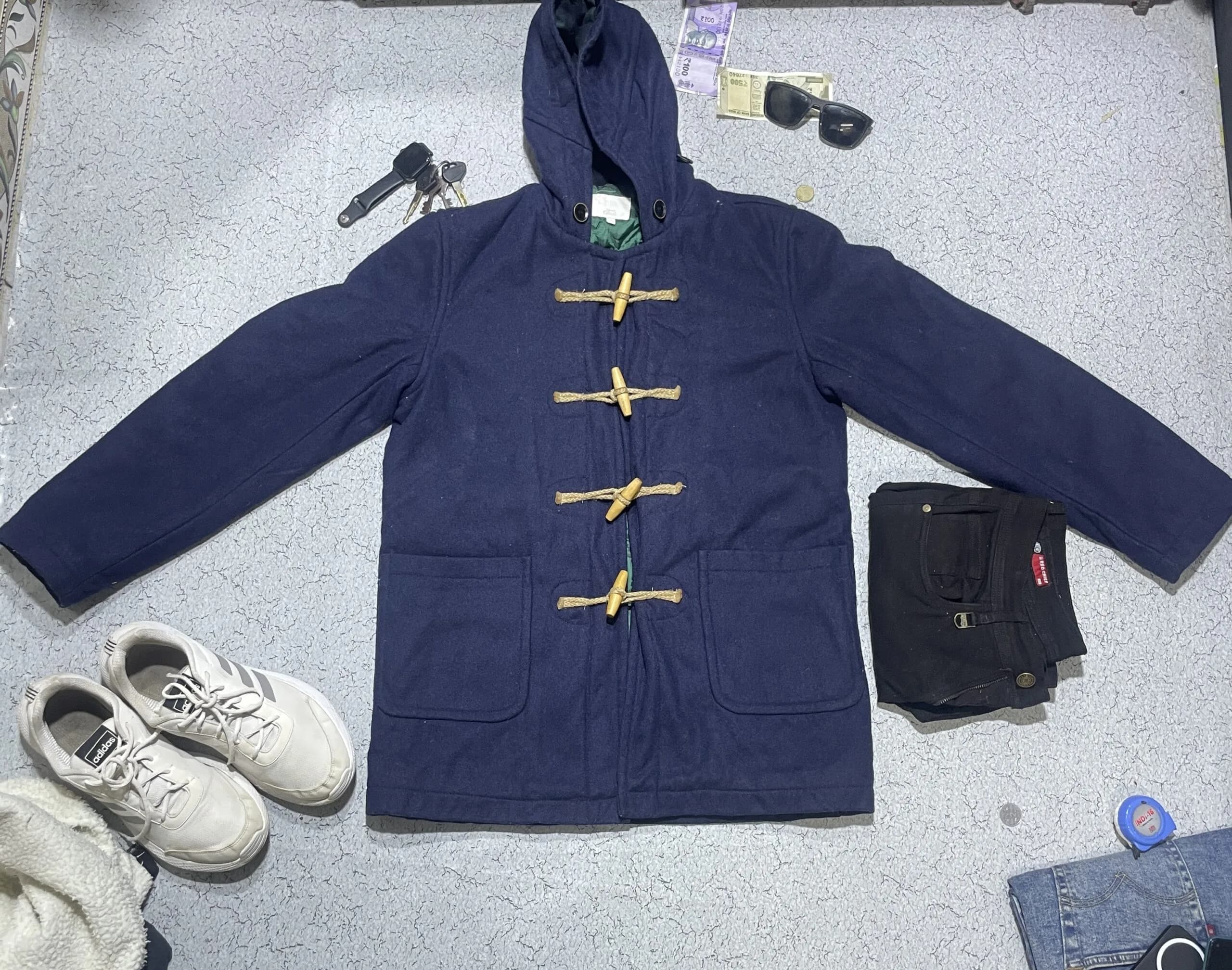Grey Jacket front view