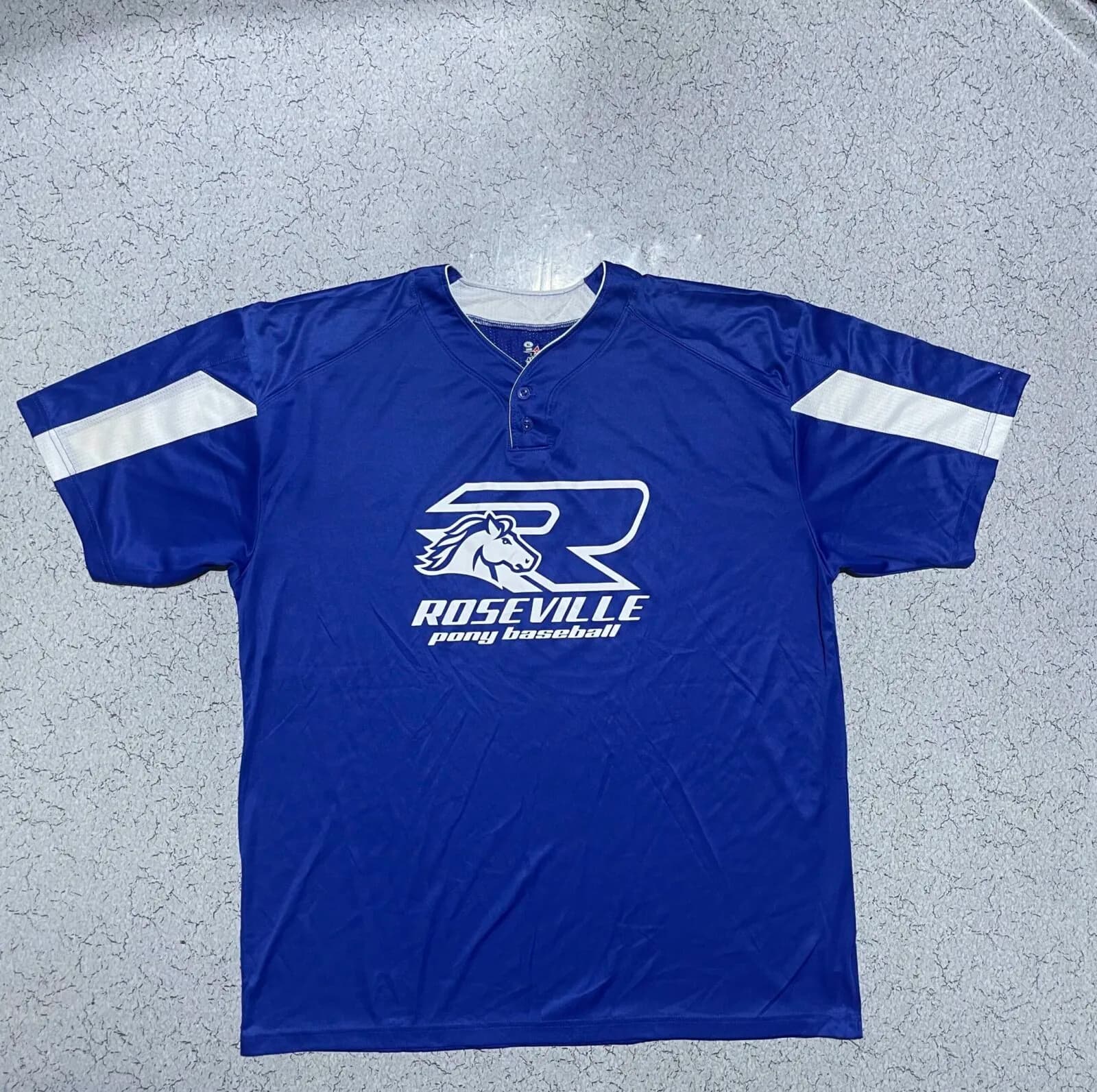Blue Jersey front view