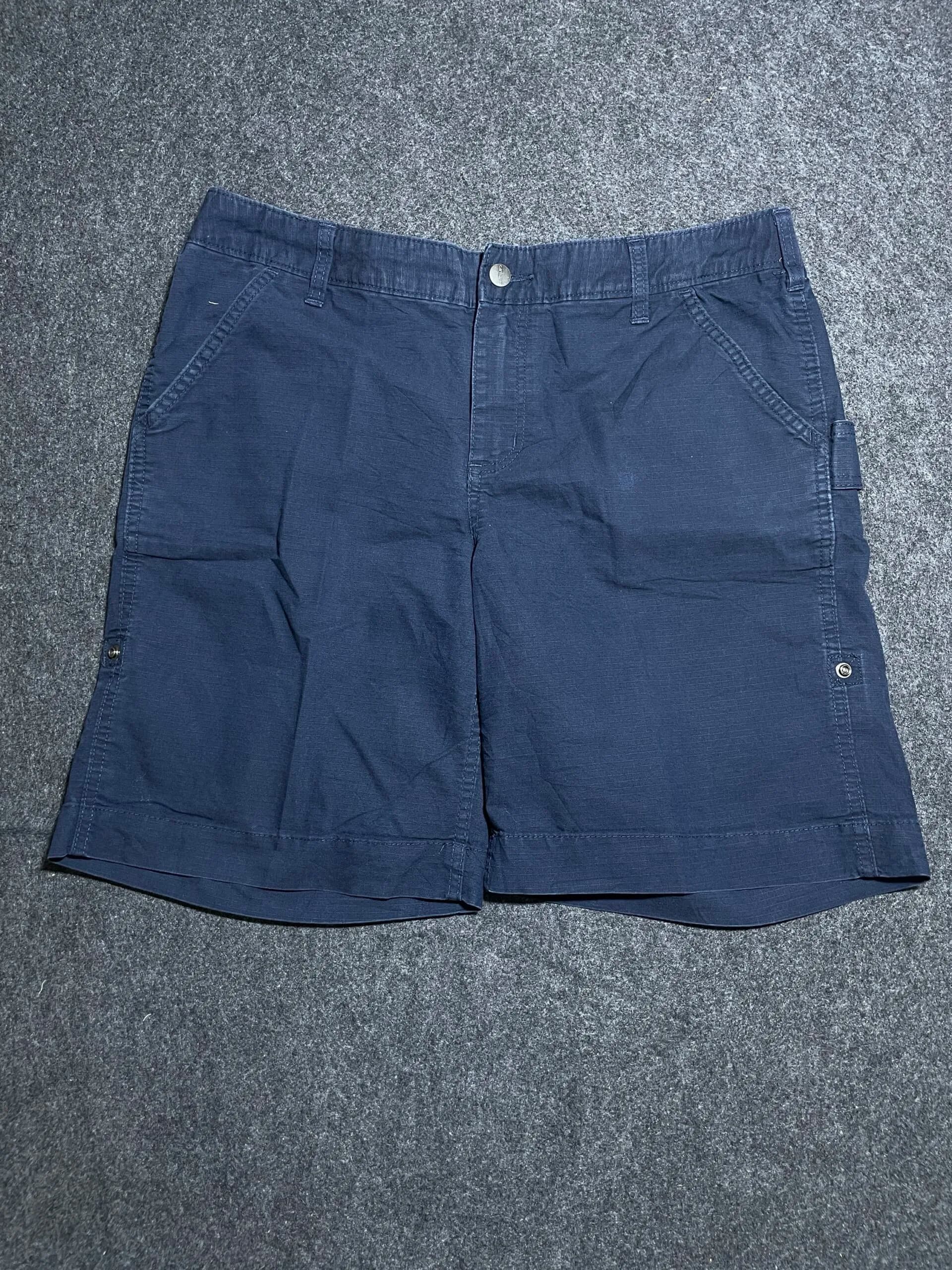 Carhartt Navy Shorts front view
