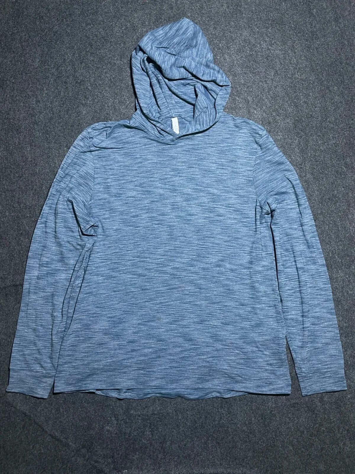 Blue Hoodie front view