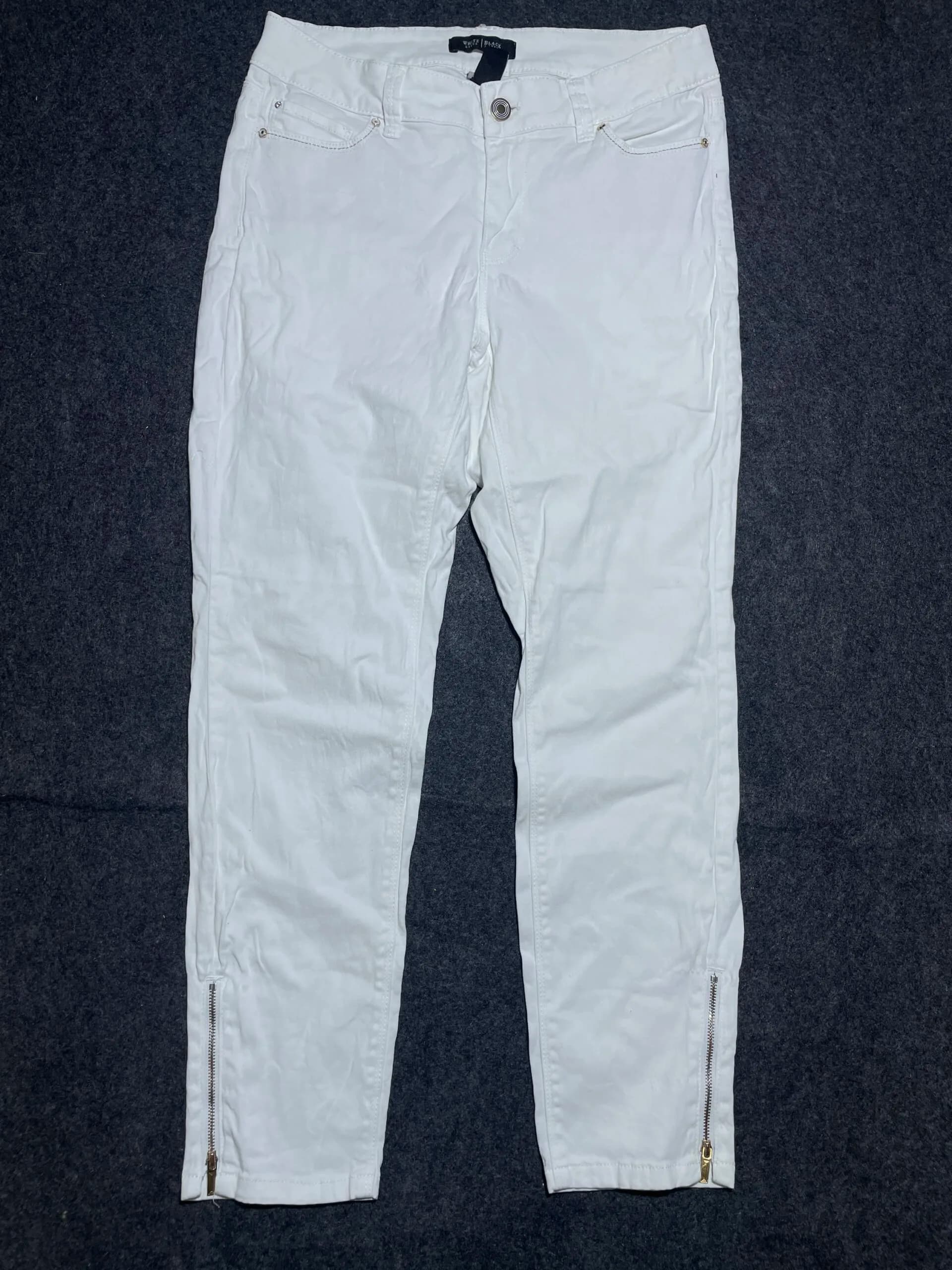 White Chinos front view