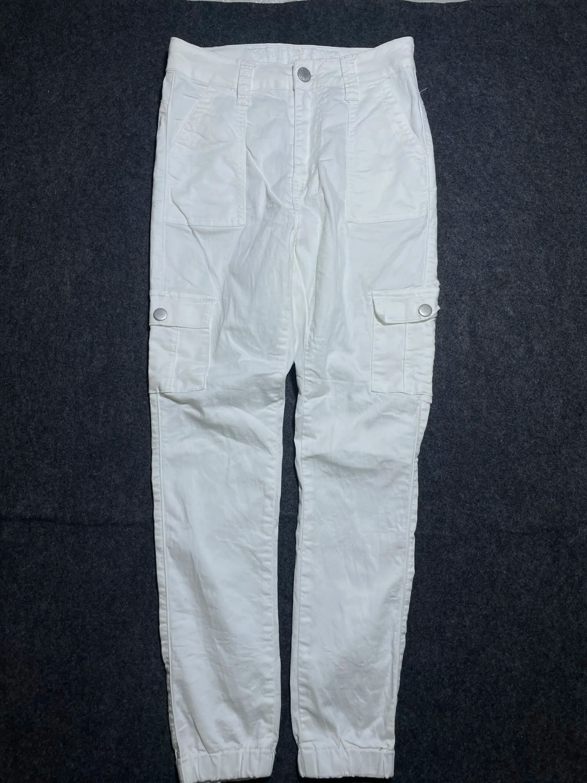 White Chinos front view