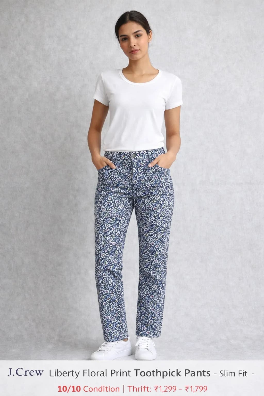 Pants front view