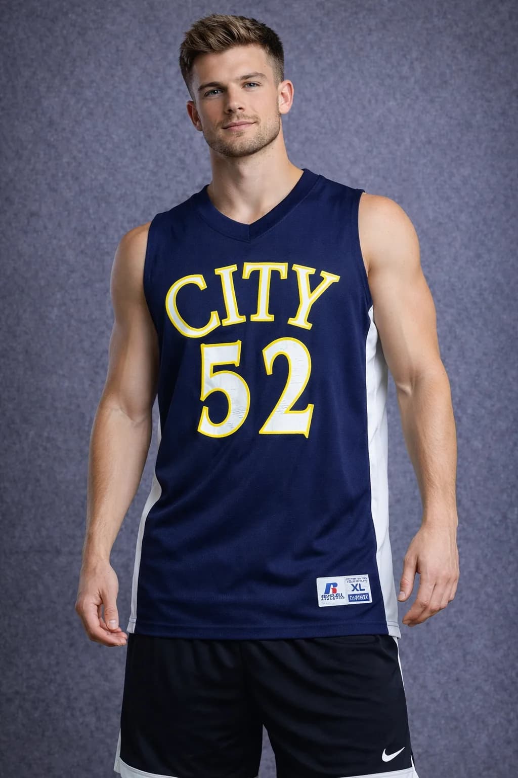 Navy Jersey front view