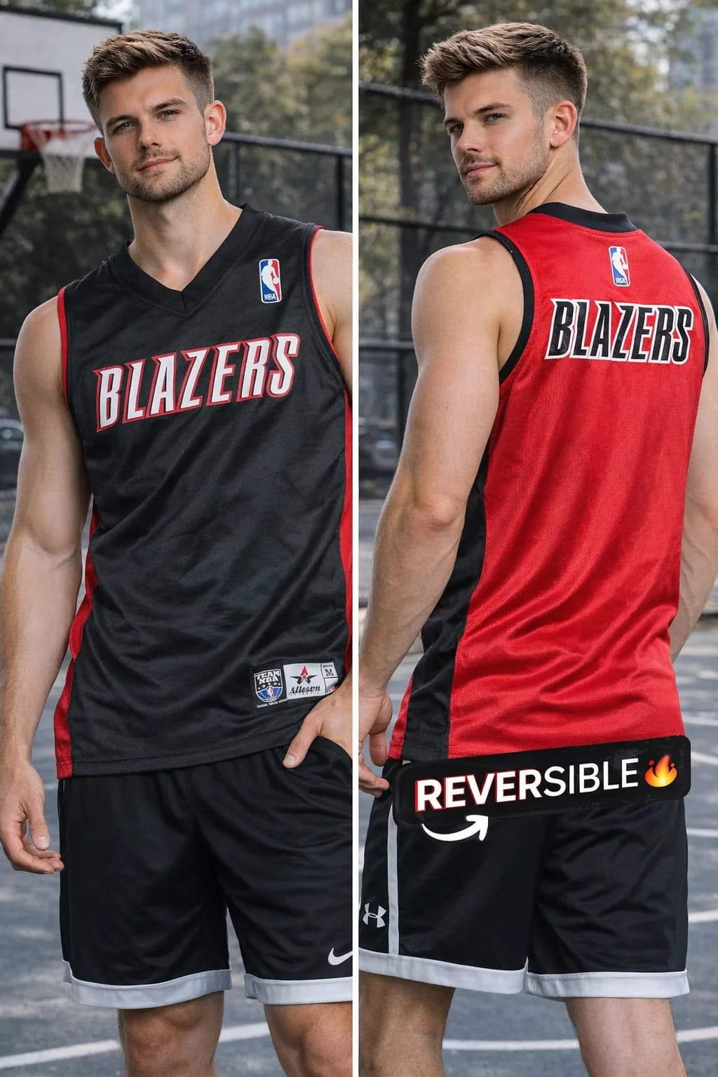 Black Jersey front view