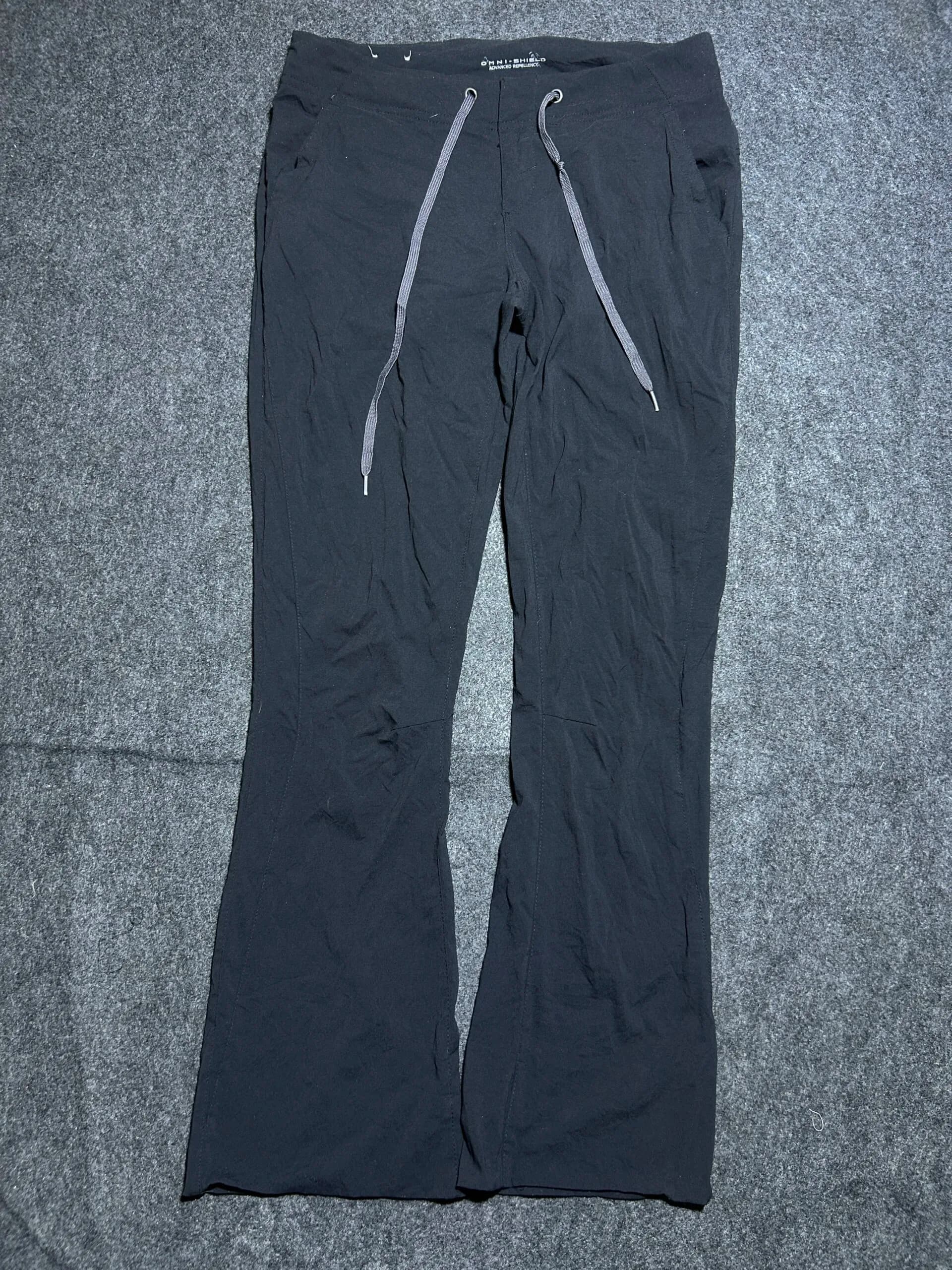 Columbia Black Track Pants front view