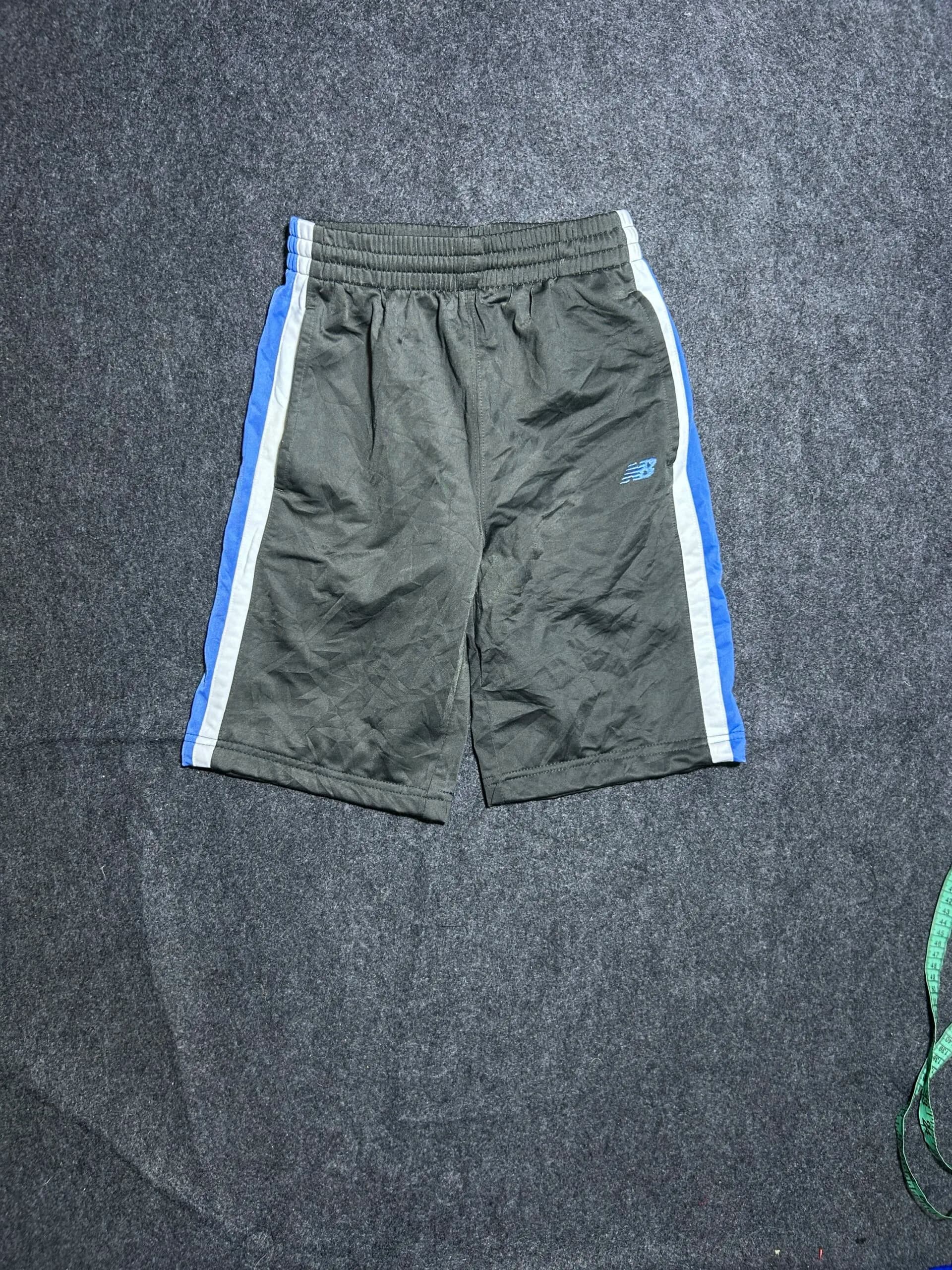 New Balance Grey Training Shorts front view