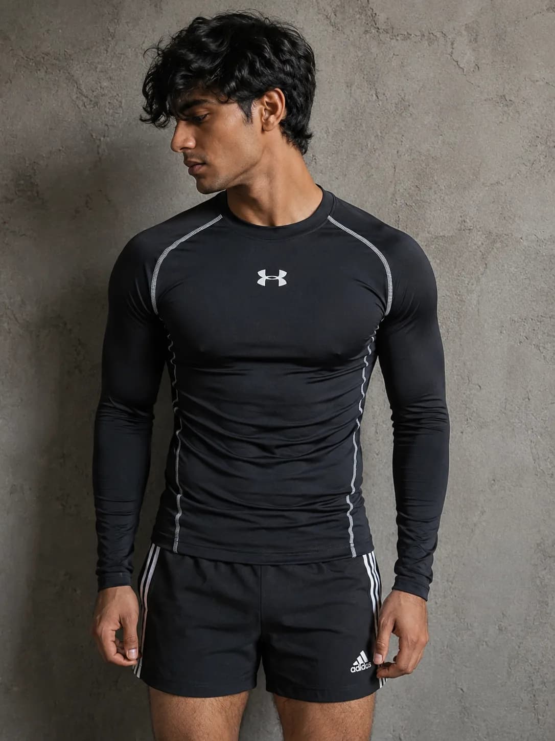 Under Armour Black Shirt front view
