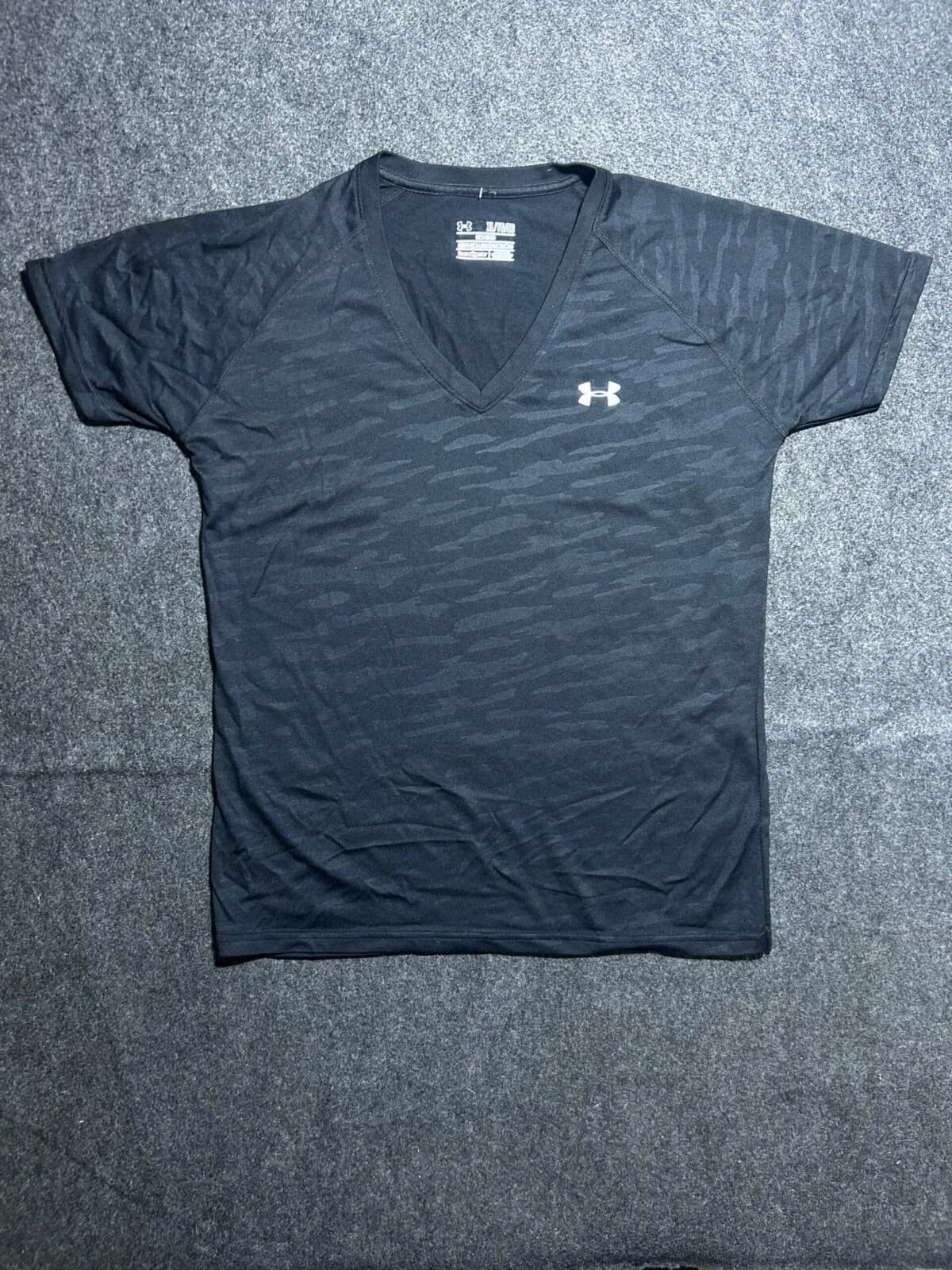 Under Armour Black T-Shirt front view
