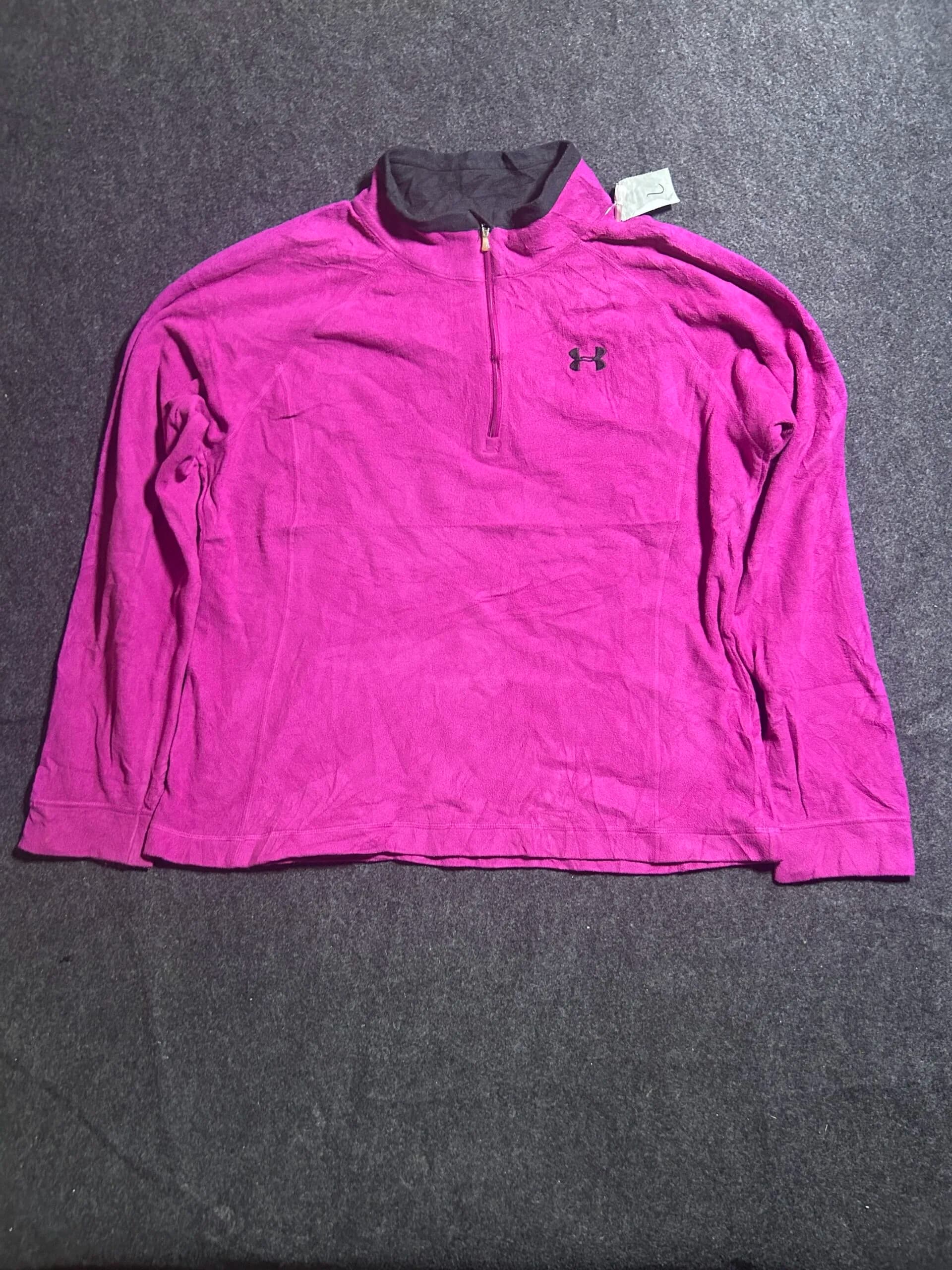 Under Armour Pink Sweatshirt front view