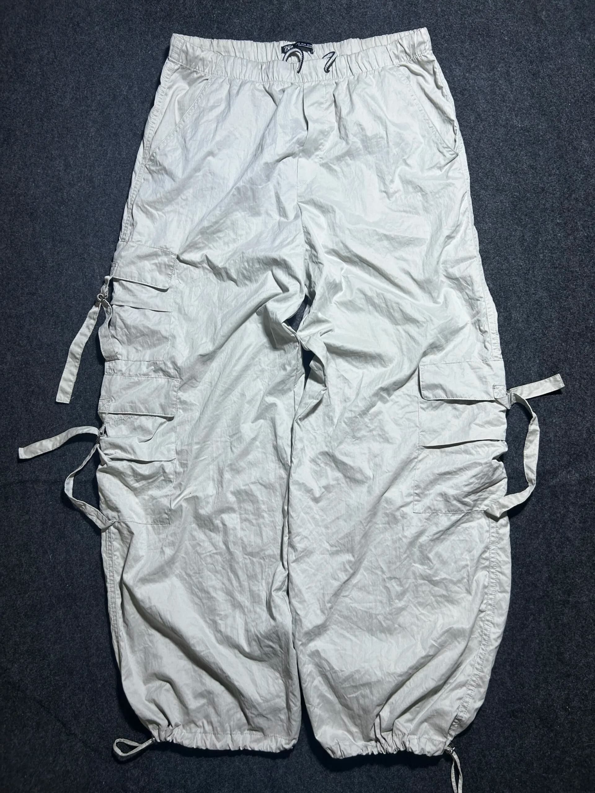 Zara White Pants front view