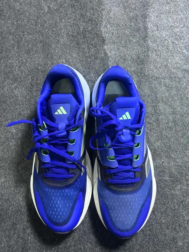 Adidas Adistar Running Shoes Blue/Silver/Green | UK 11