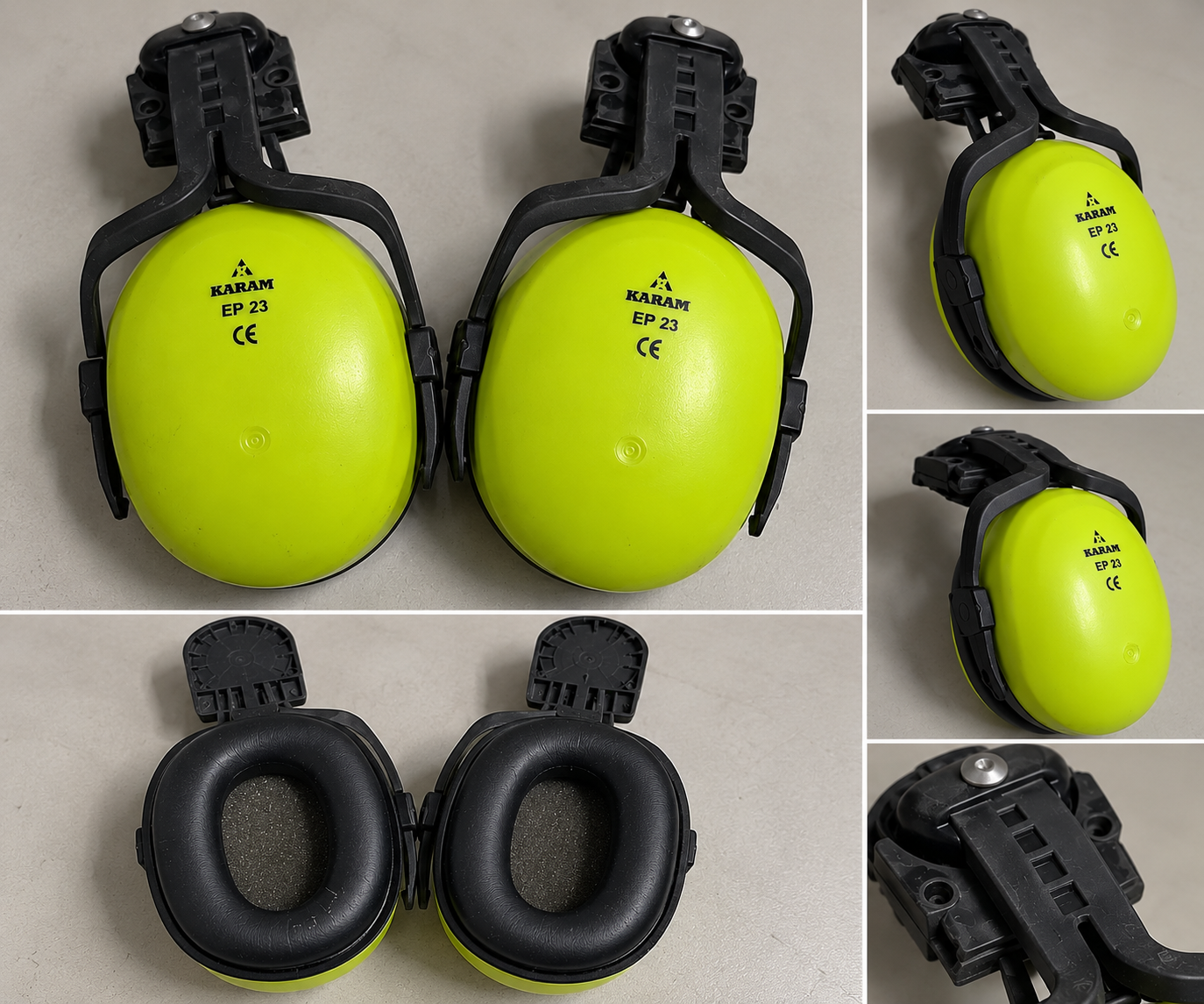 KARAM EP 23 Safety Ear Muffs – Adjustable Hearing Protection Earmuffs